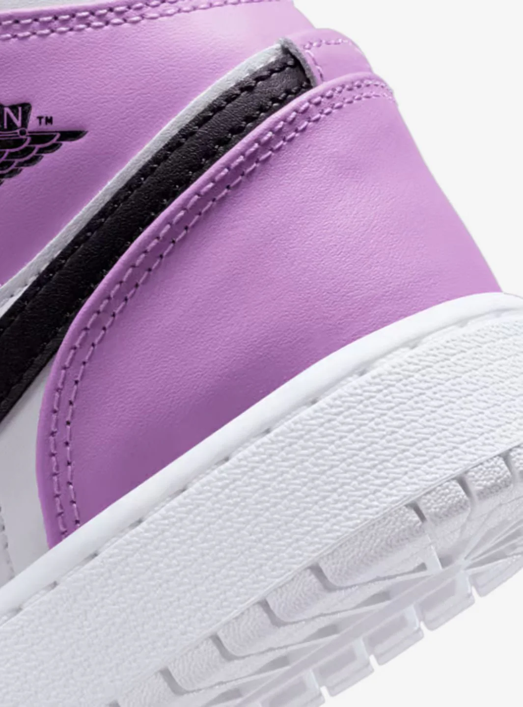 Air Jordan 1 Mid Barely Grape (PS) - Image 5