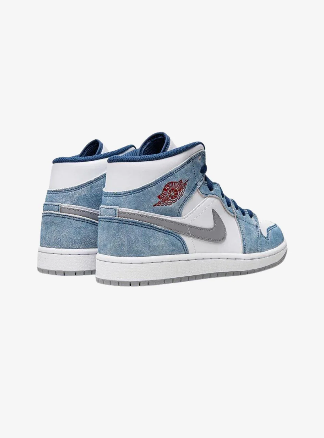 Air Jordan 1 Mid SE French Blue Light Steel - Image 3