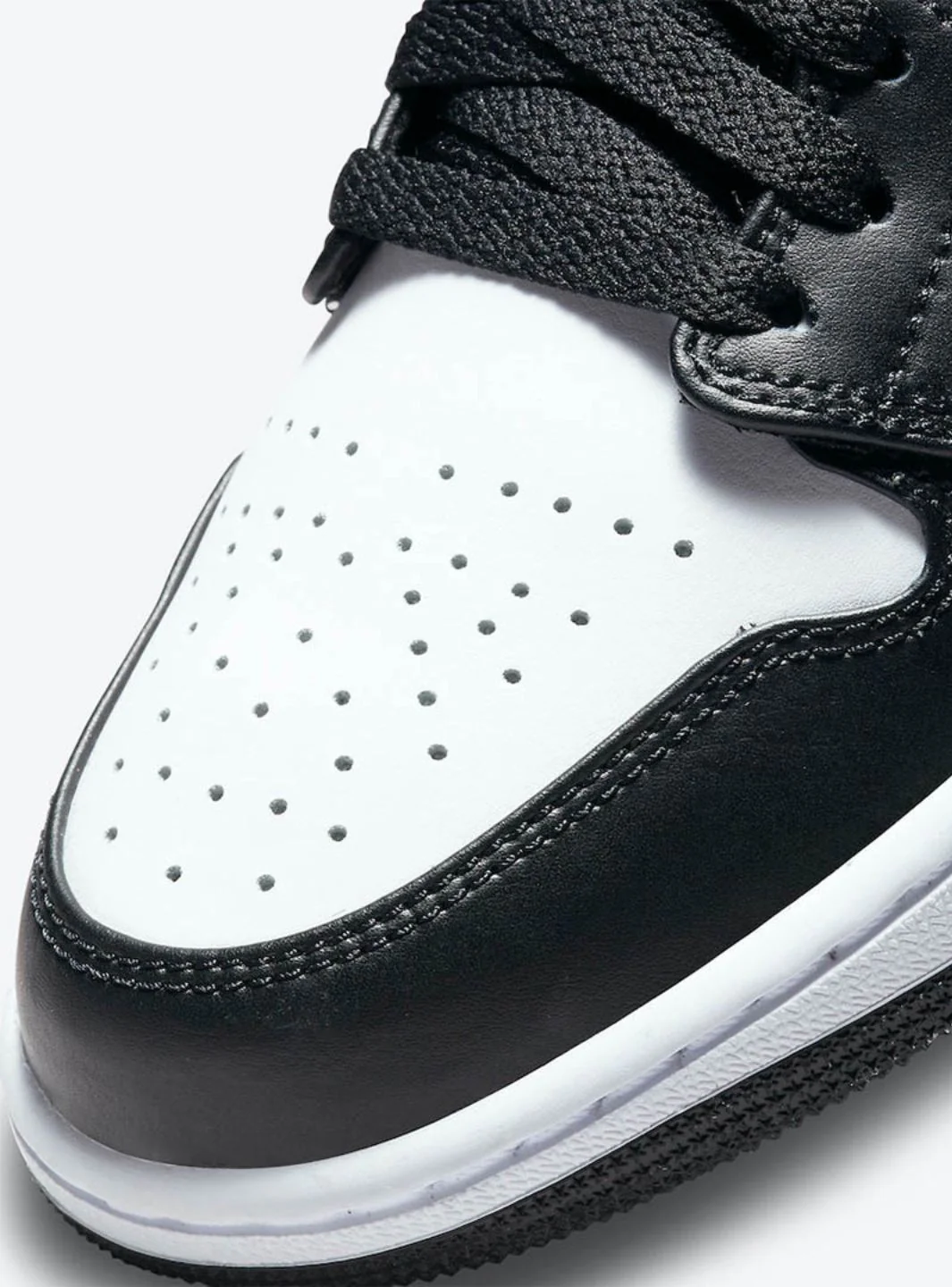 Air Jordan 1 Mid White Pollen Black - Image 3