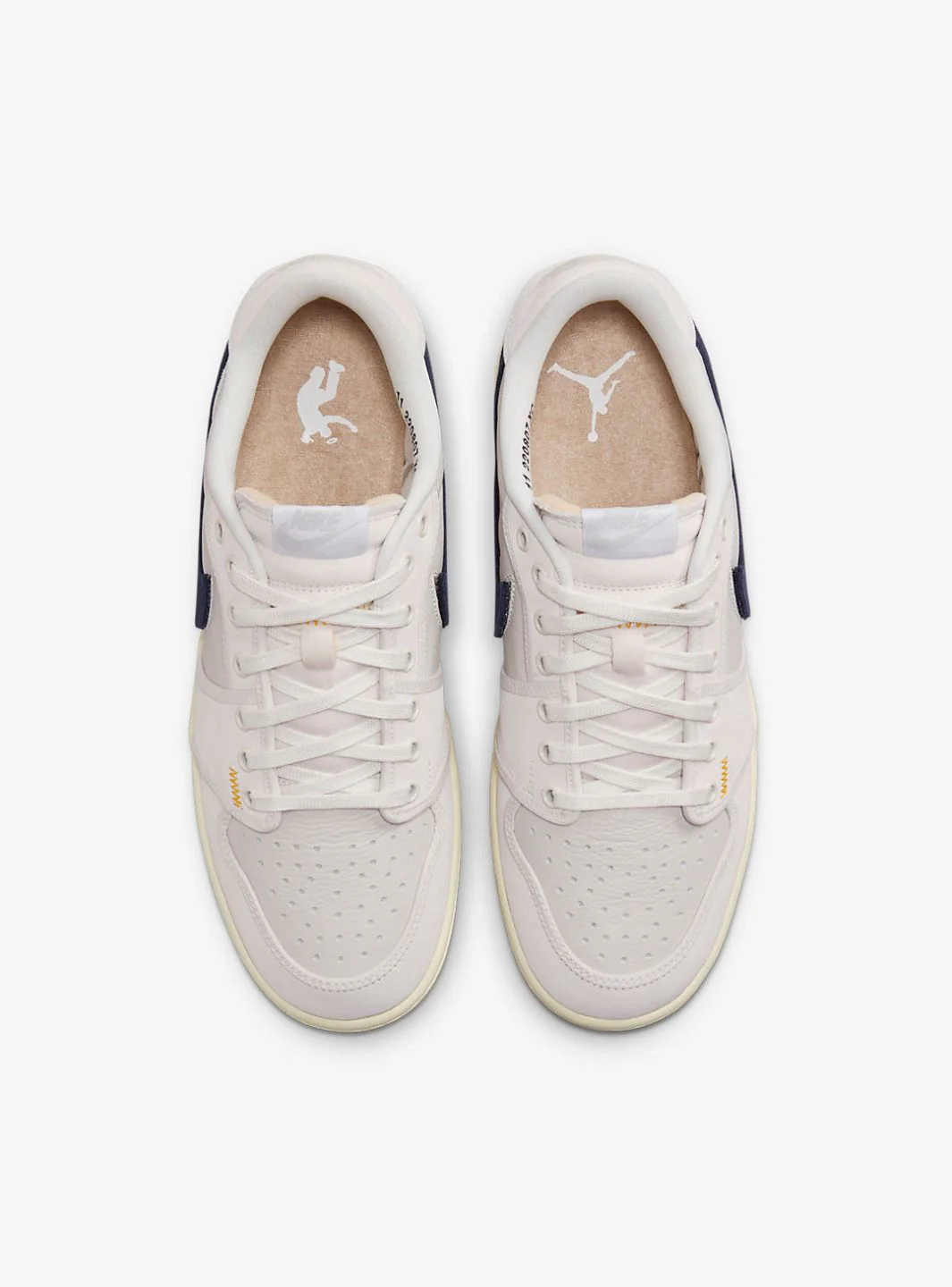 Air Jordan 1 Retro AJKO Low SP Union Sail Leather - Image 4