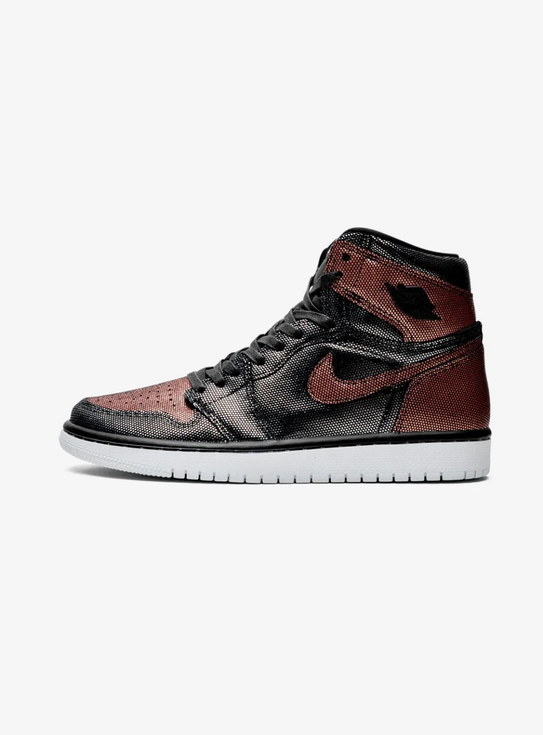 Air Jordan 1 Retro High Fearless Metallic Rose Gold