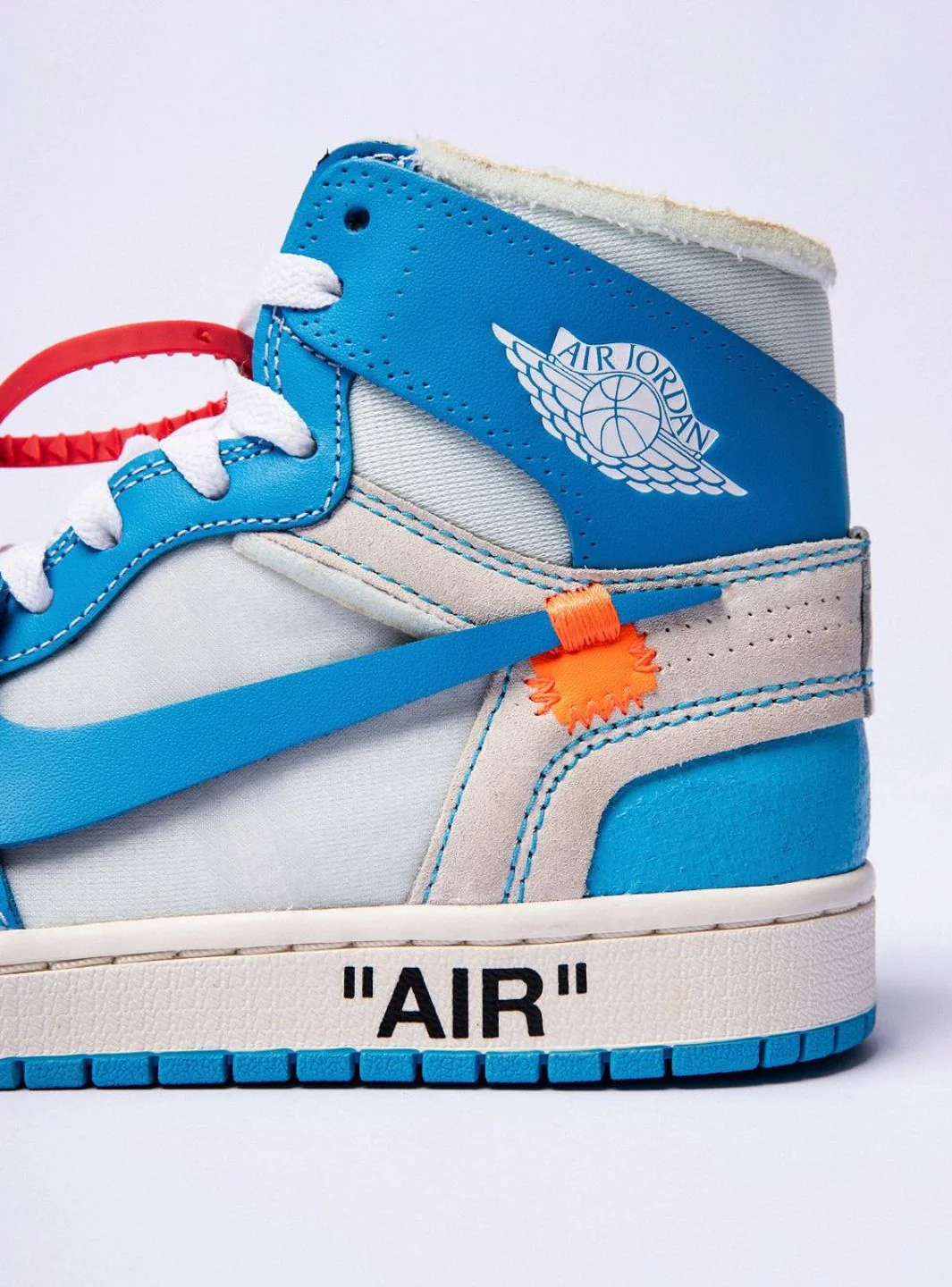 Air Jordan 1 Retro High Off-White University Blue - Image 8