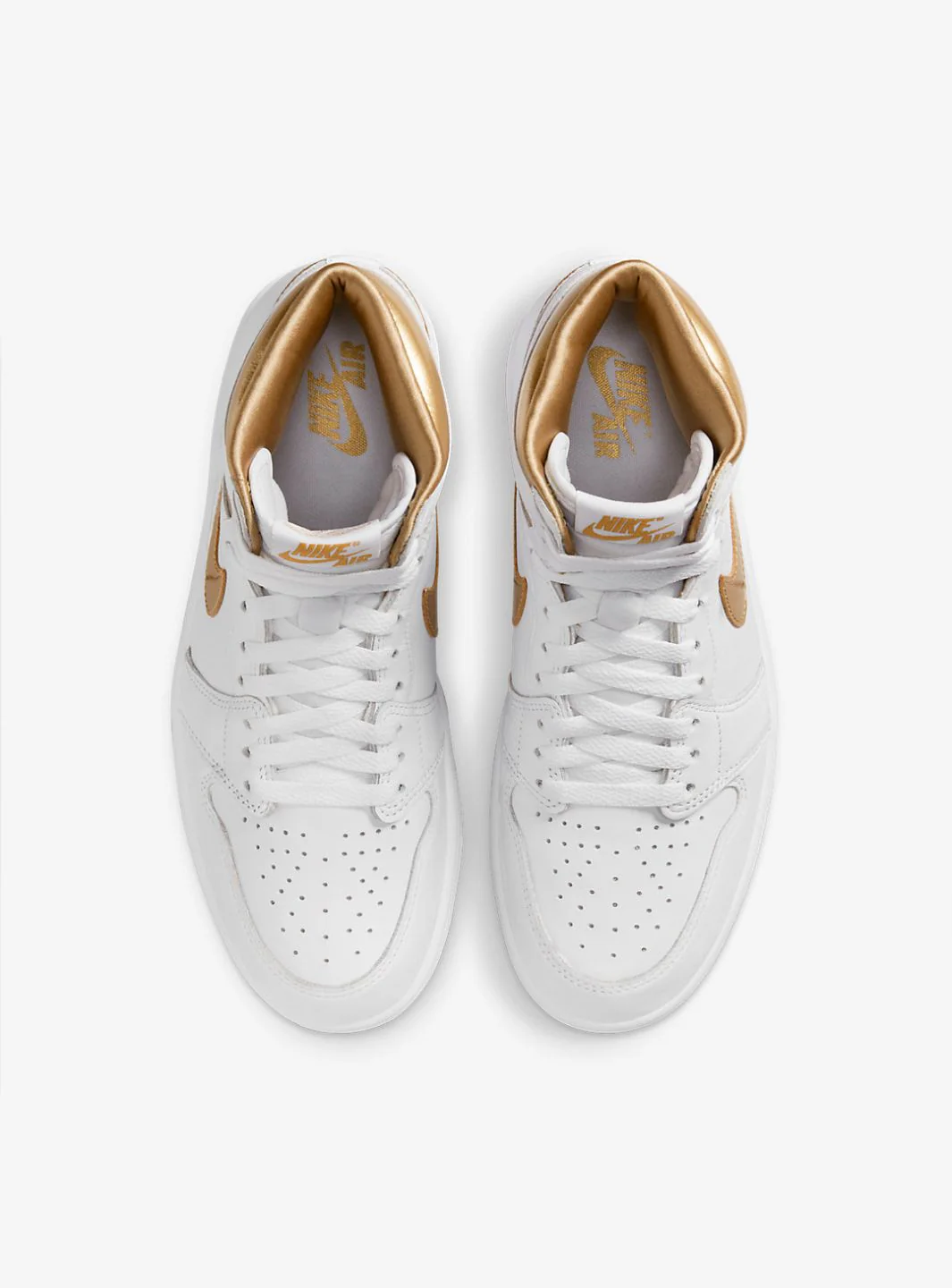 Air Jordan 1 Retro High OG Metallic Gold - Image 4