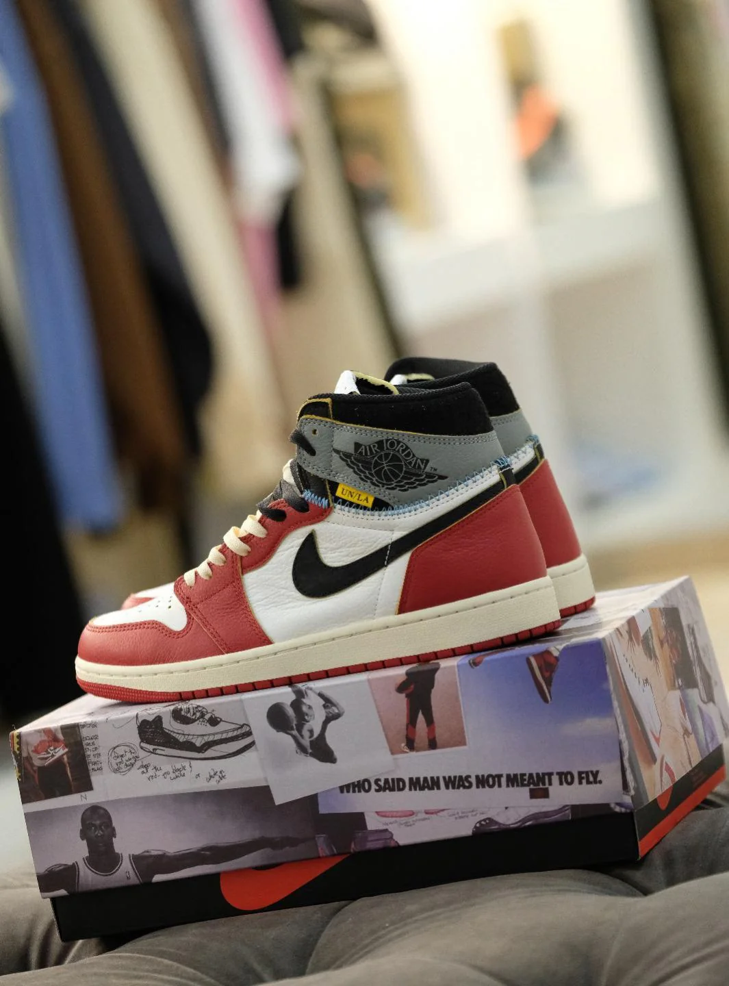Air Jordan 1 Retro High OG SP Union LA Chicago Shadow - Image 8
