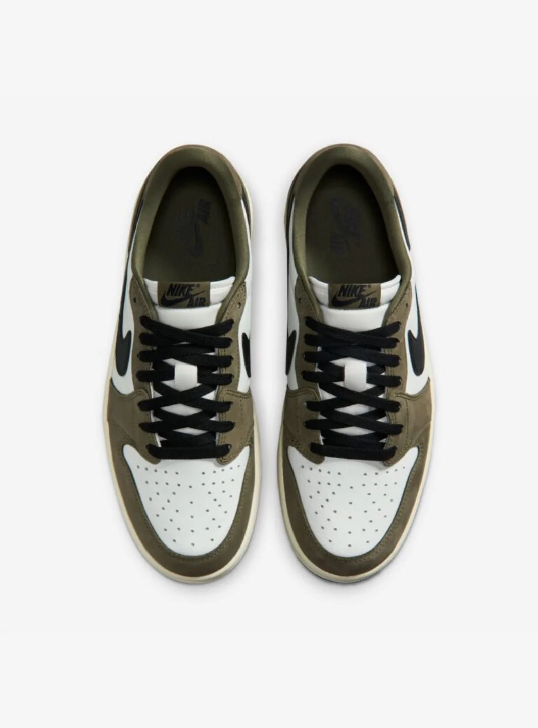 Air Jordan 1 Retro Low OG Medium Olive - Image 4