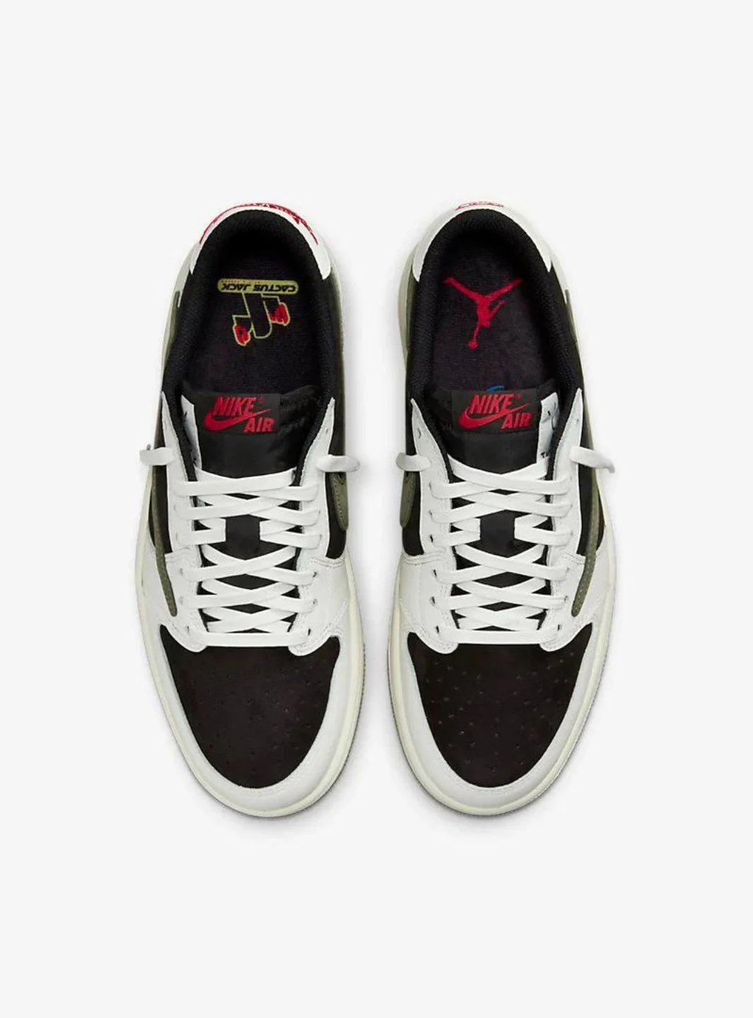 Air Jordan 1 Retro Low OG SP Travis Scott Olive - Image 4