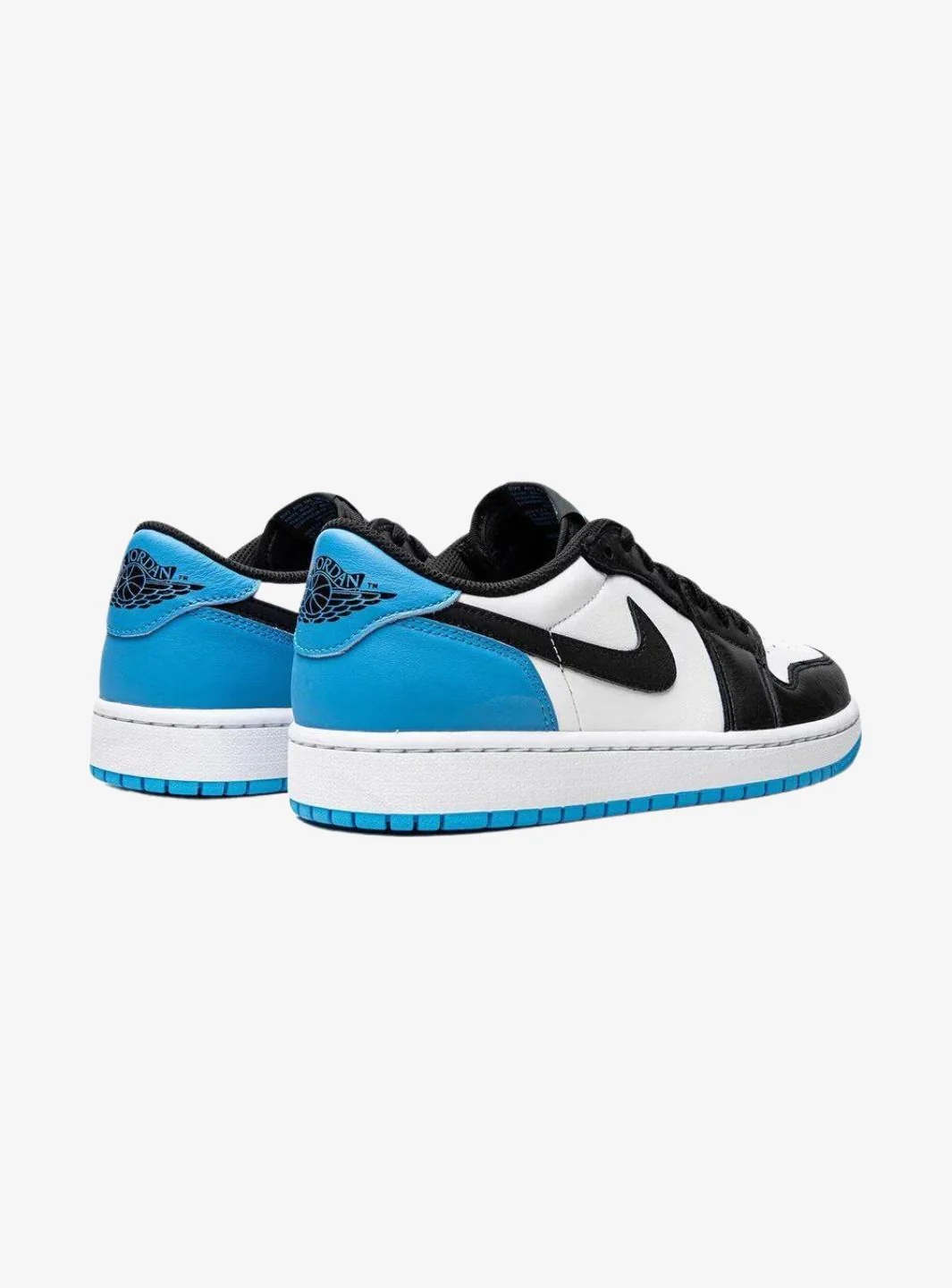 Air Jordan 1 Retro Low OG Black Dark Powder Blue - Image 3