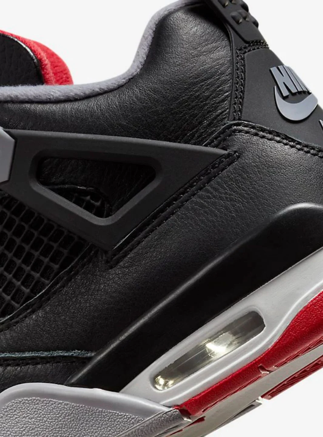 Air Jordan 4 Retro Bred Reimagined (GS) - Image 4