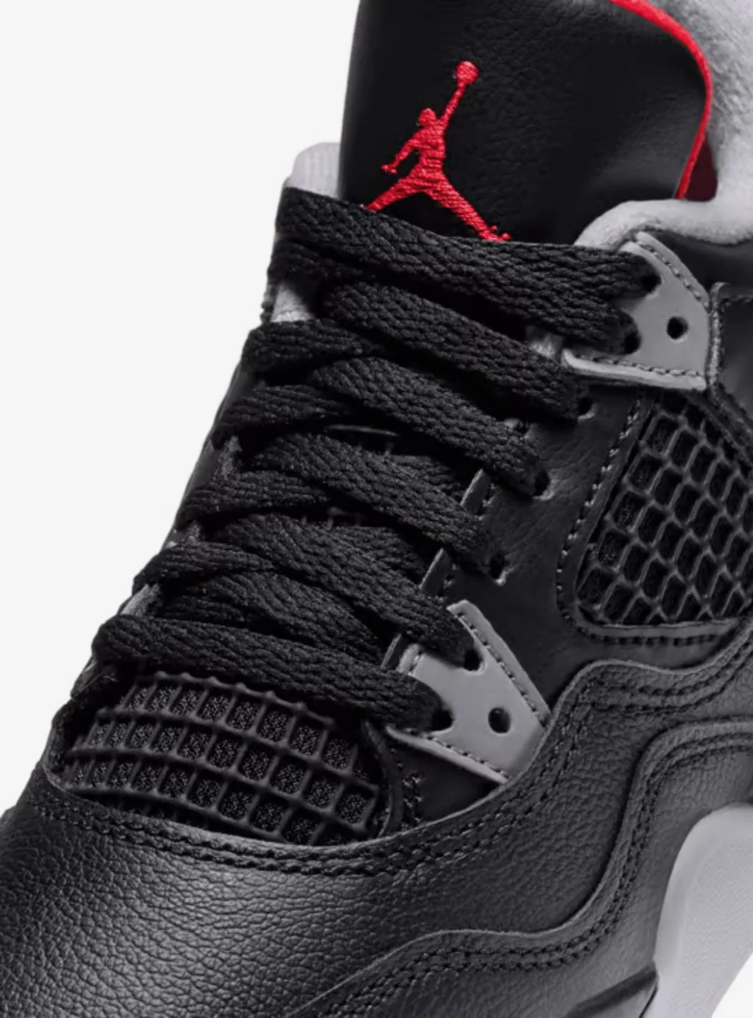 Air Jordan 4 Retro Bred Reimagined (PS) - Image 3