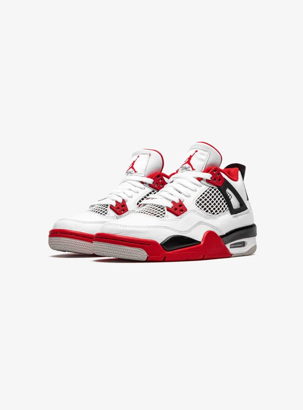 Air Jordan 4 Retro Fire Red (2020) (GS) - Image 2