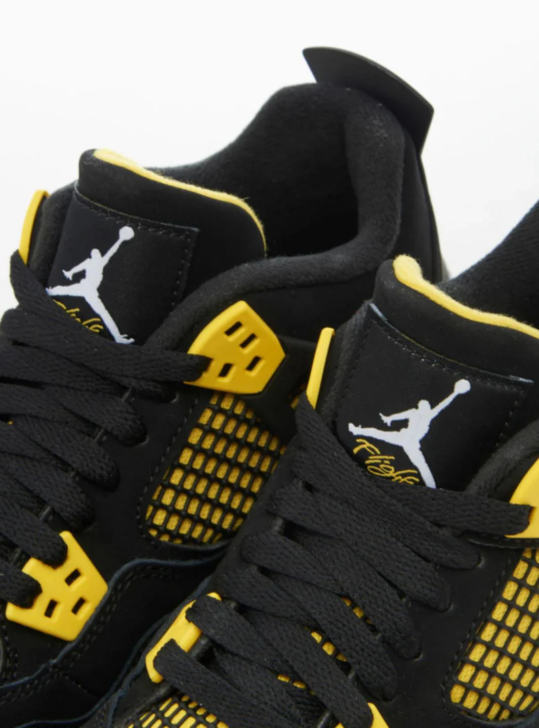 Air Jordan 4 Retro Thunder Yellow (2023) (GS) - Image 8