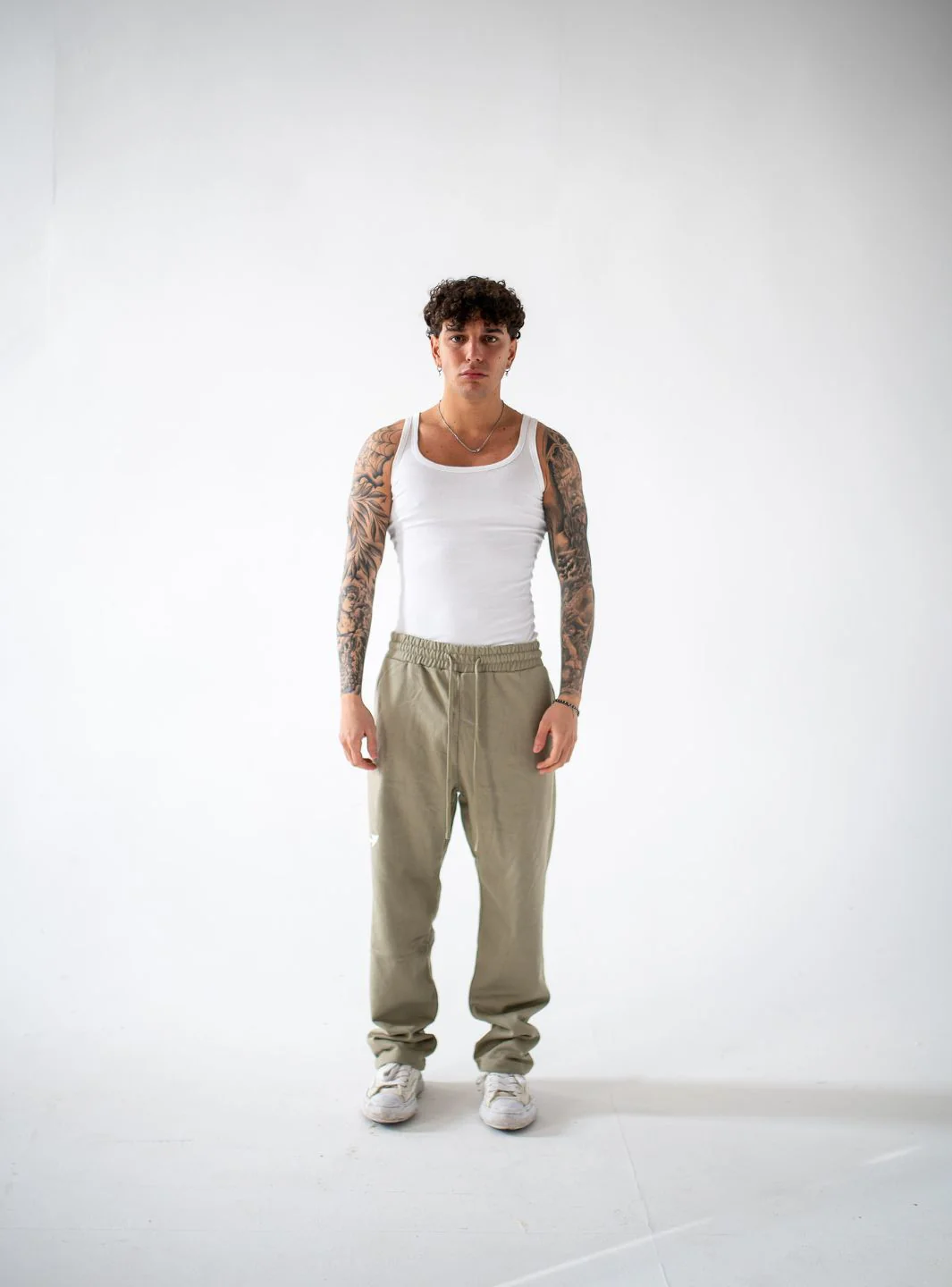 Appreciate Logo Sweatpants Olive - Image 3