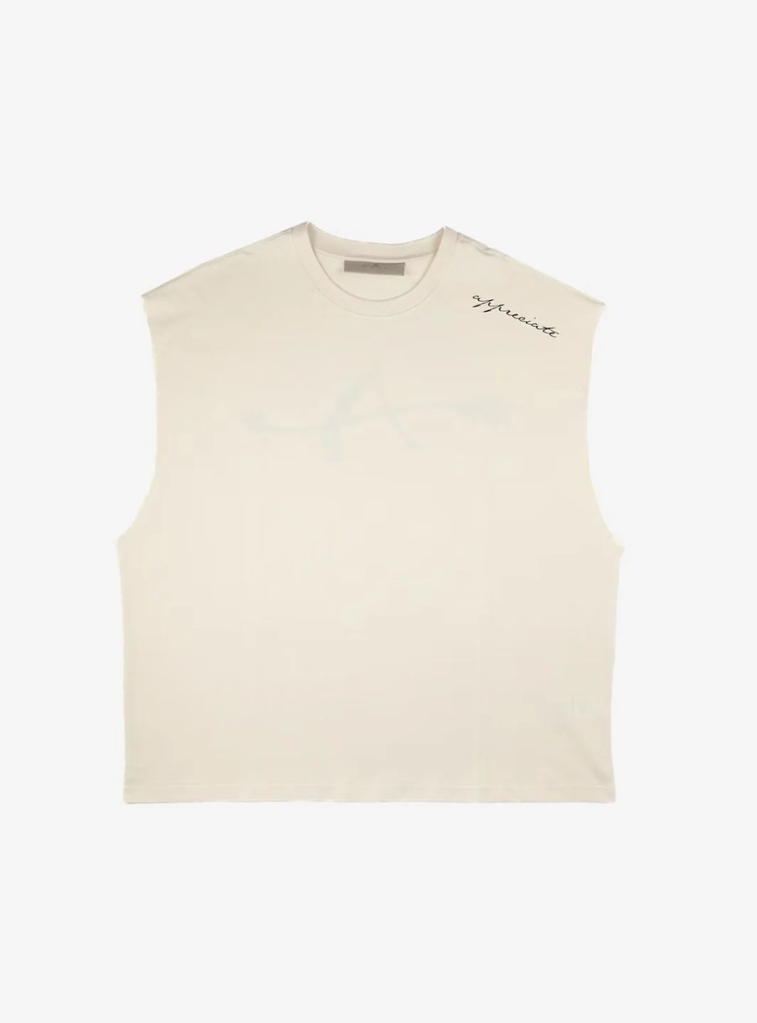 Appreciate Tank Top Cream - Image 2