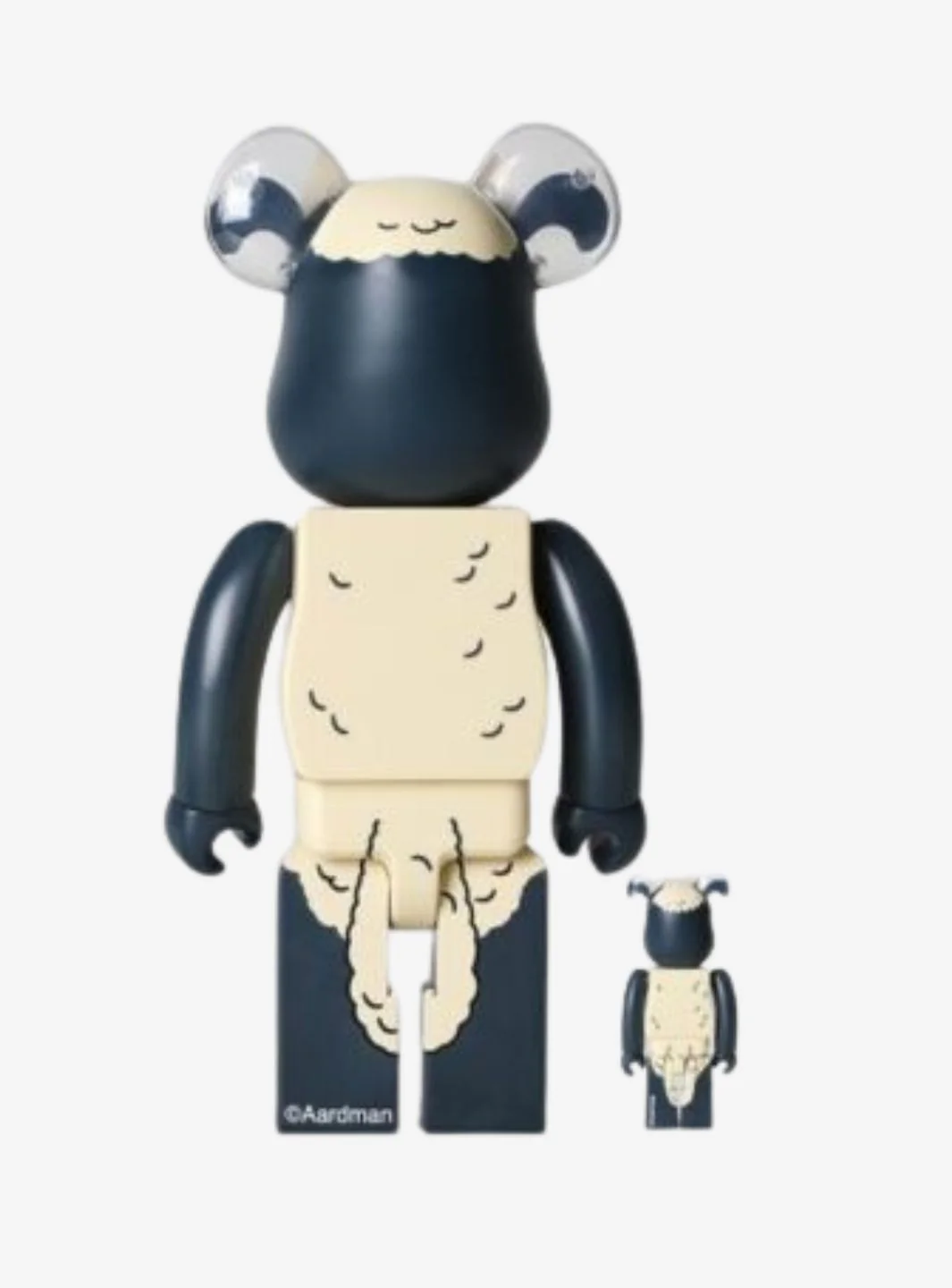 Bearbrick Shaun the Sheep 100% & 400% Set - Image 2