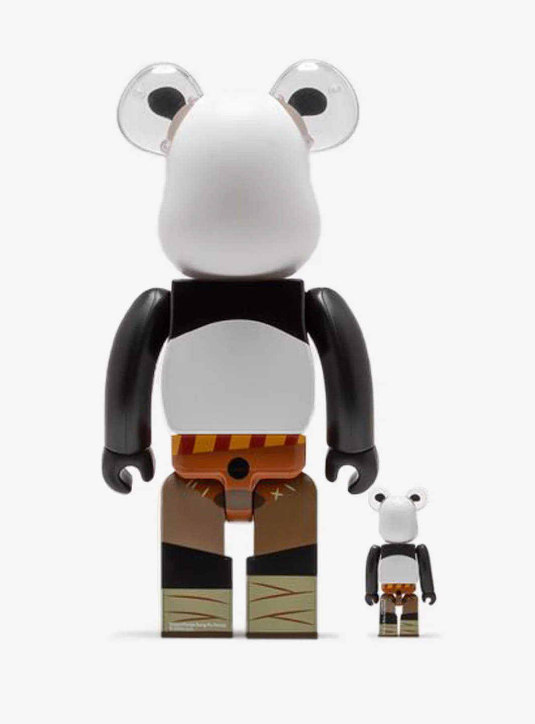 Bearbrick x Kung Fu Panda 100% & 400% Set - Image 2