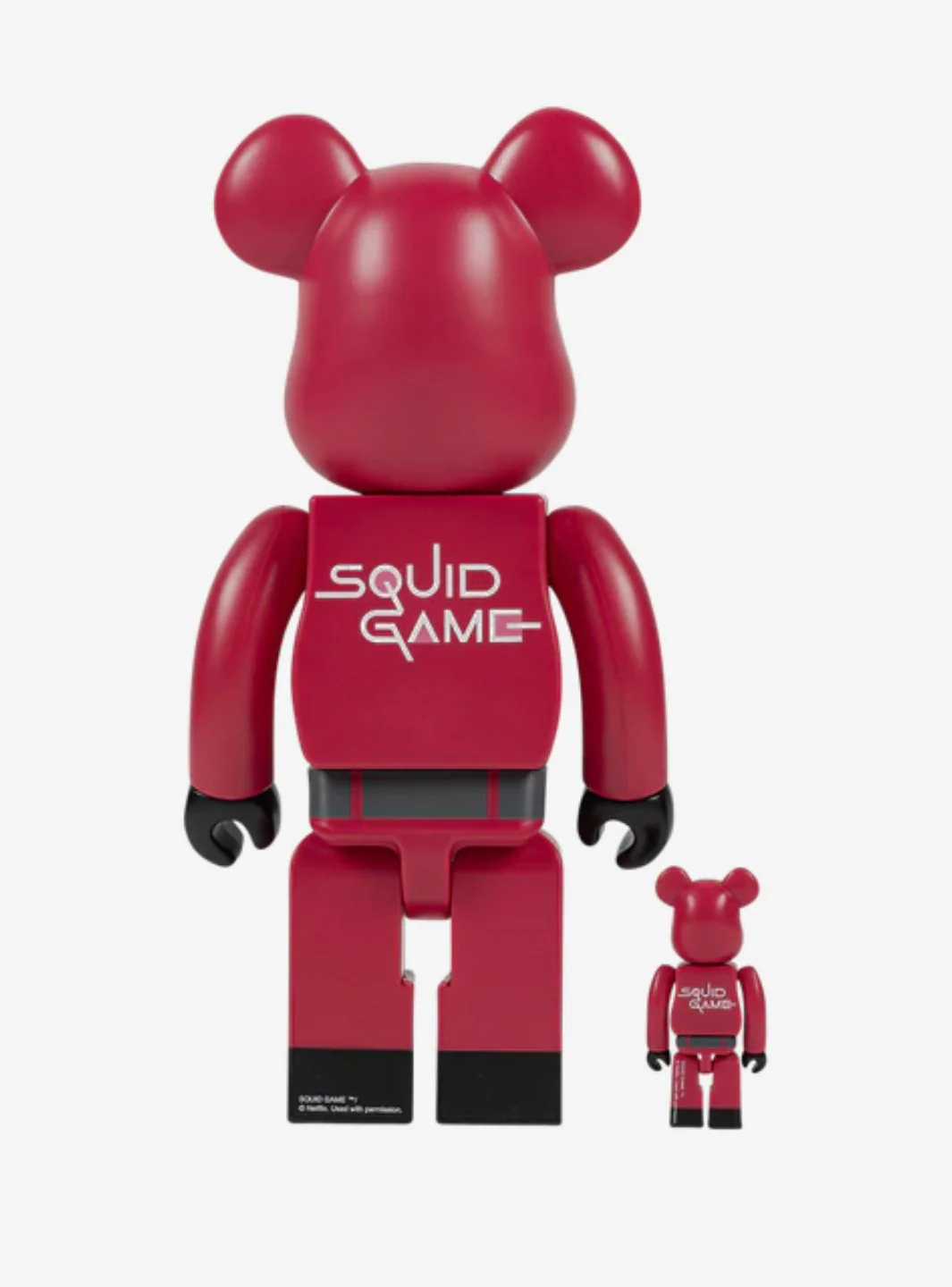Bearbrick x Squid Game Guard (Circle) 100% & 400% Set - Image 3