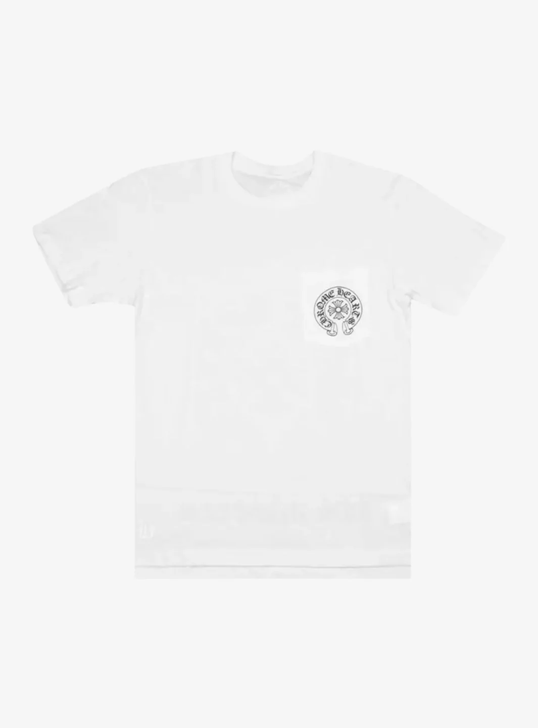 Chrome Hearts Horse Shoe Logo Pocket T-Shirt White - Image 2