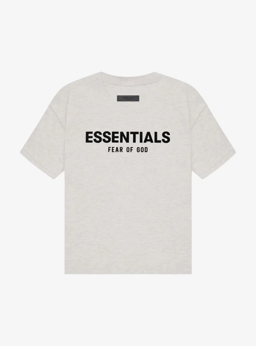 Fear of God Essentials T-Shirt Light Oatmeal - Image 2