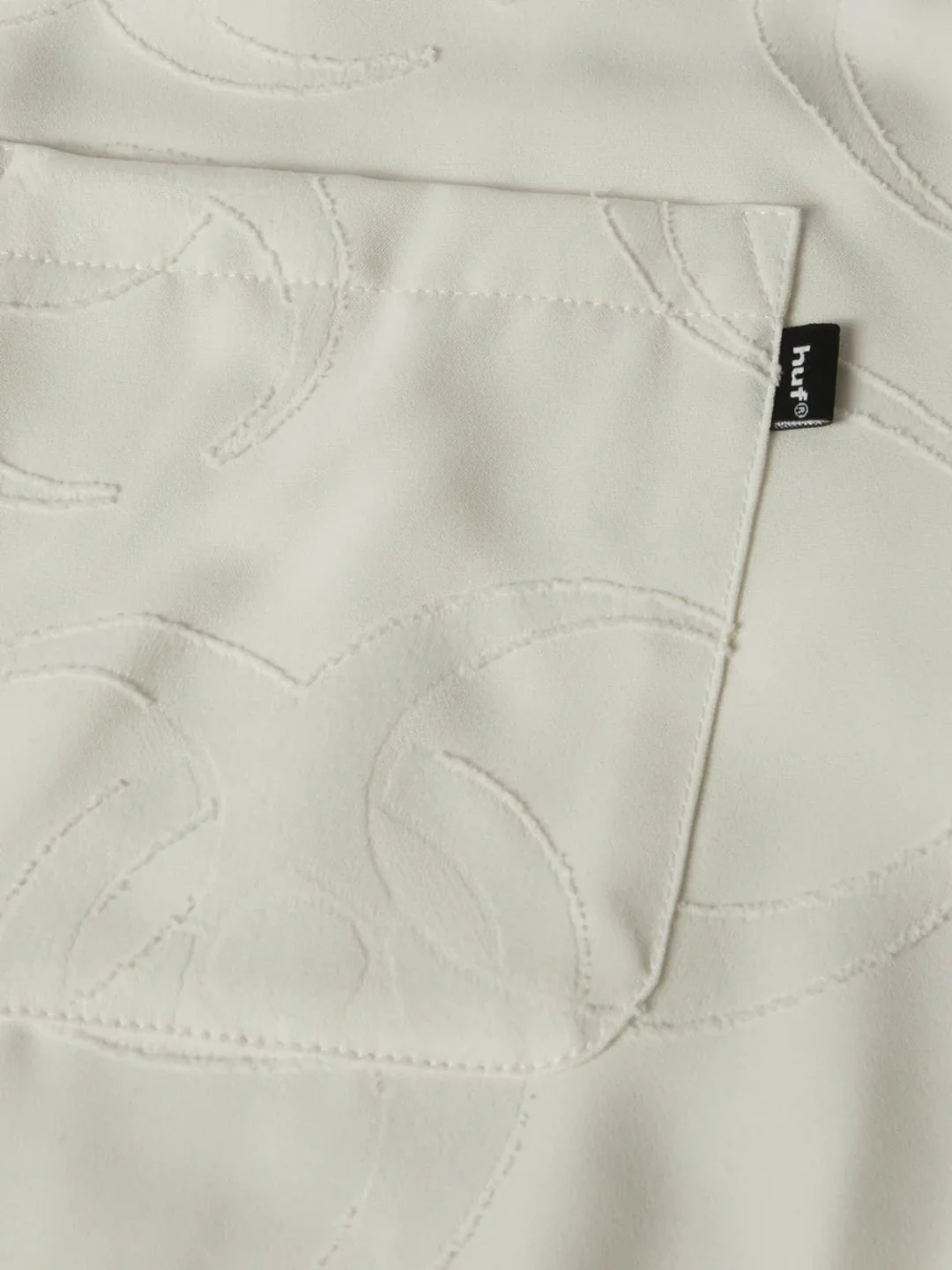 HUF Sector Jacquard Shirt Bleach - Image 4