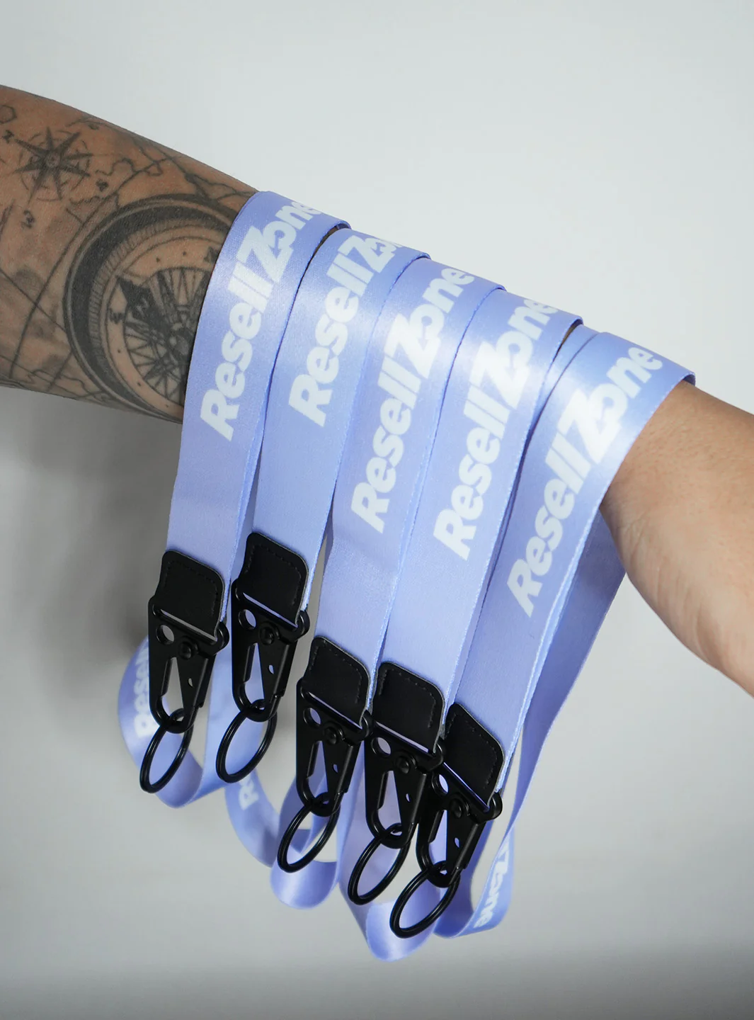 ResellZone Lanyard Keychain Purple - Image 5
