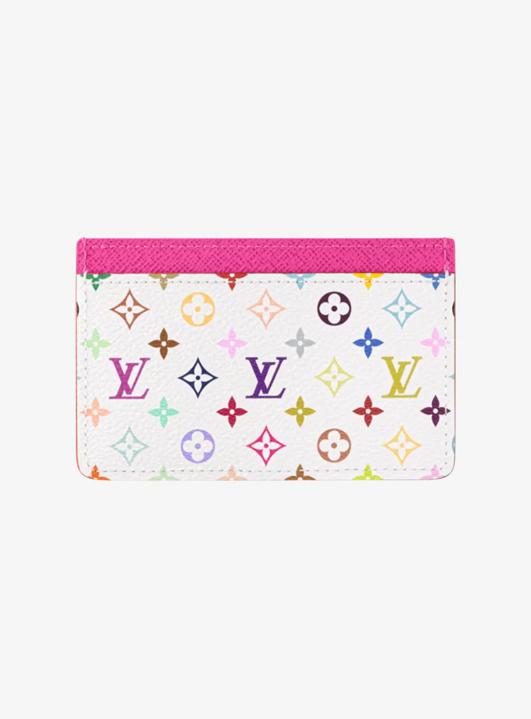 Louis Vuitton x Takashi Murakami Card Holder White Multicolored - Image 2