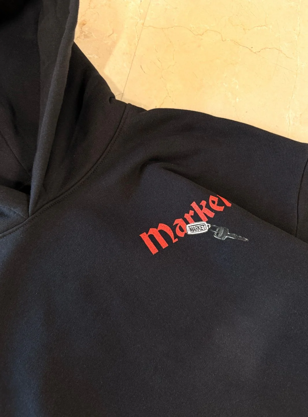 Market Studios Hoodie Pirate Black - Image 5