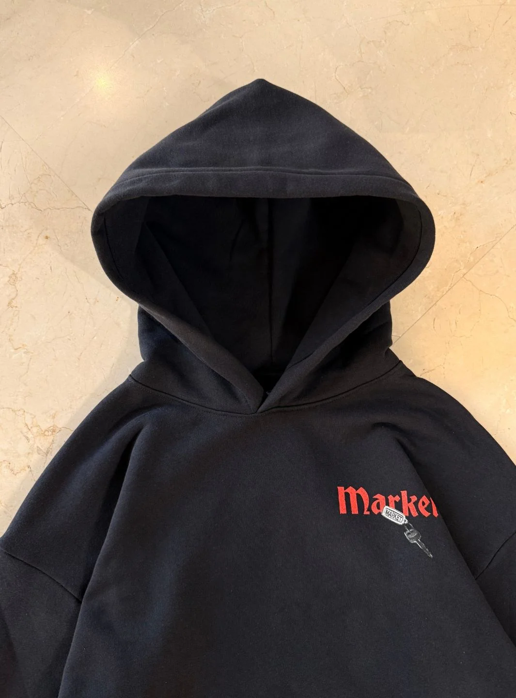 Market Studios Hoodie Pirate Black - Image 6