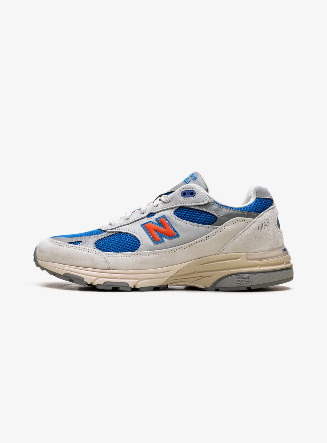 New Balance 993 MiUSA Kith Madison Square Garden Ancient Scroll