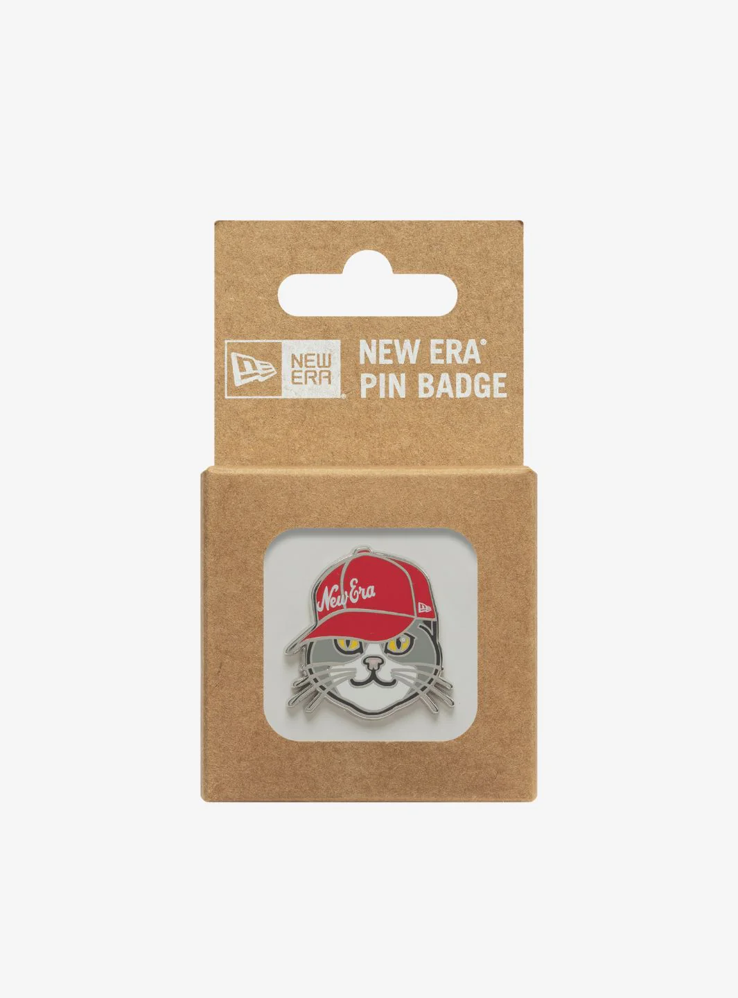 New Era Cat Red Pin Badge - Image 2