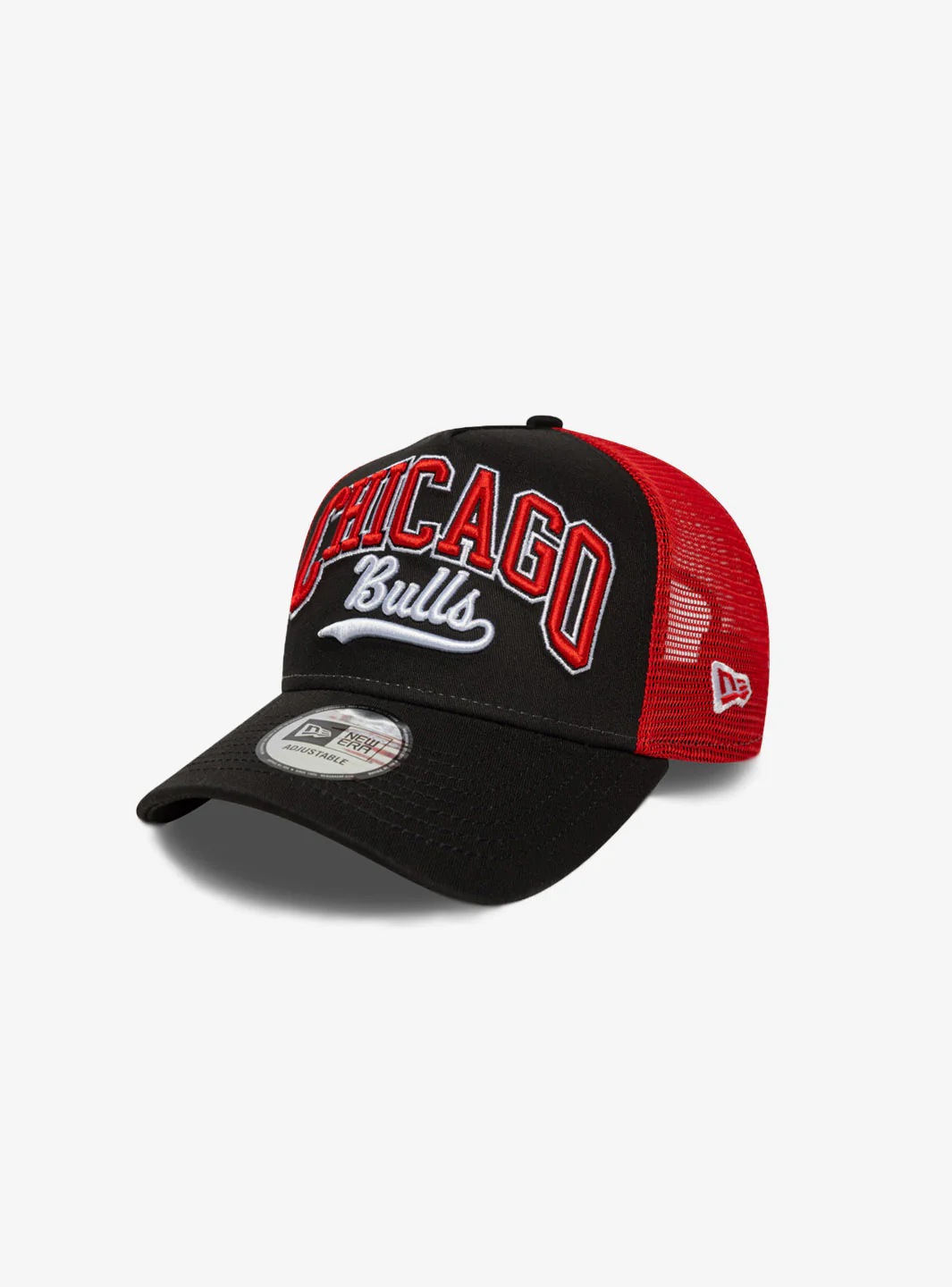 New Era Chicago Bulls NBA Script E-Frame Trucker 9FORTY Cap