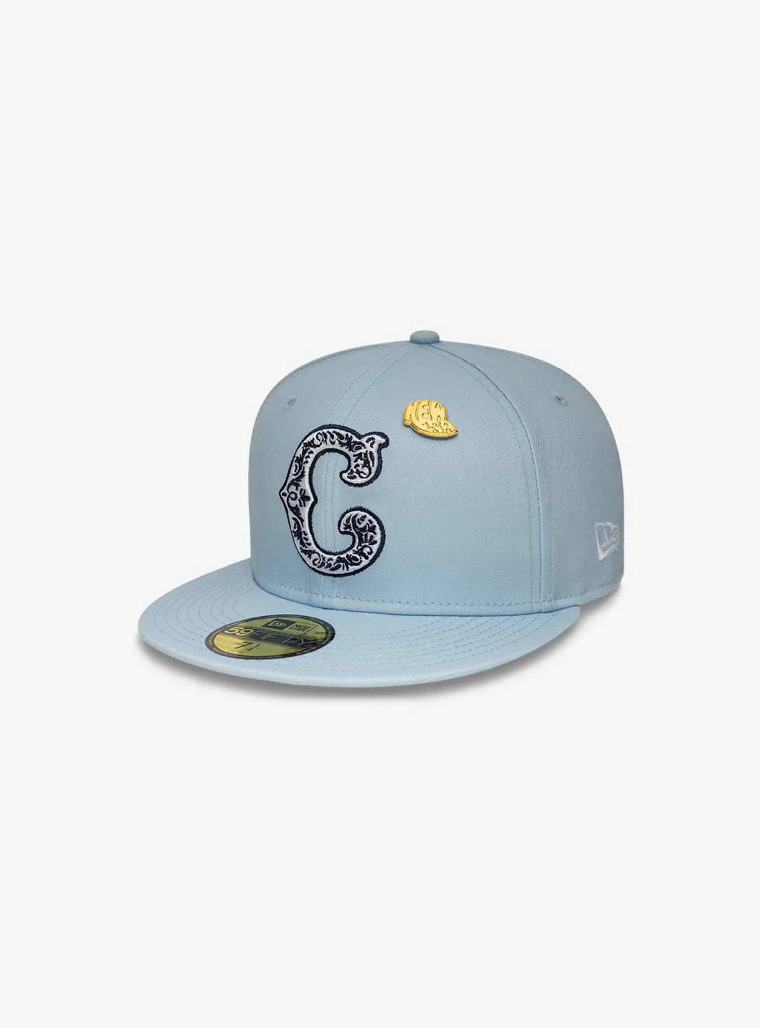 New Era Chicago Cubs Cooperstown Seasonal Pastel Blue 59FIFTY Cap