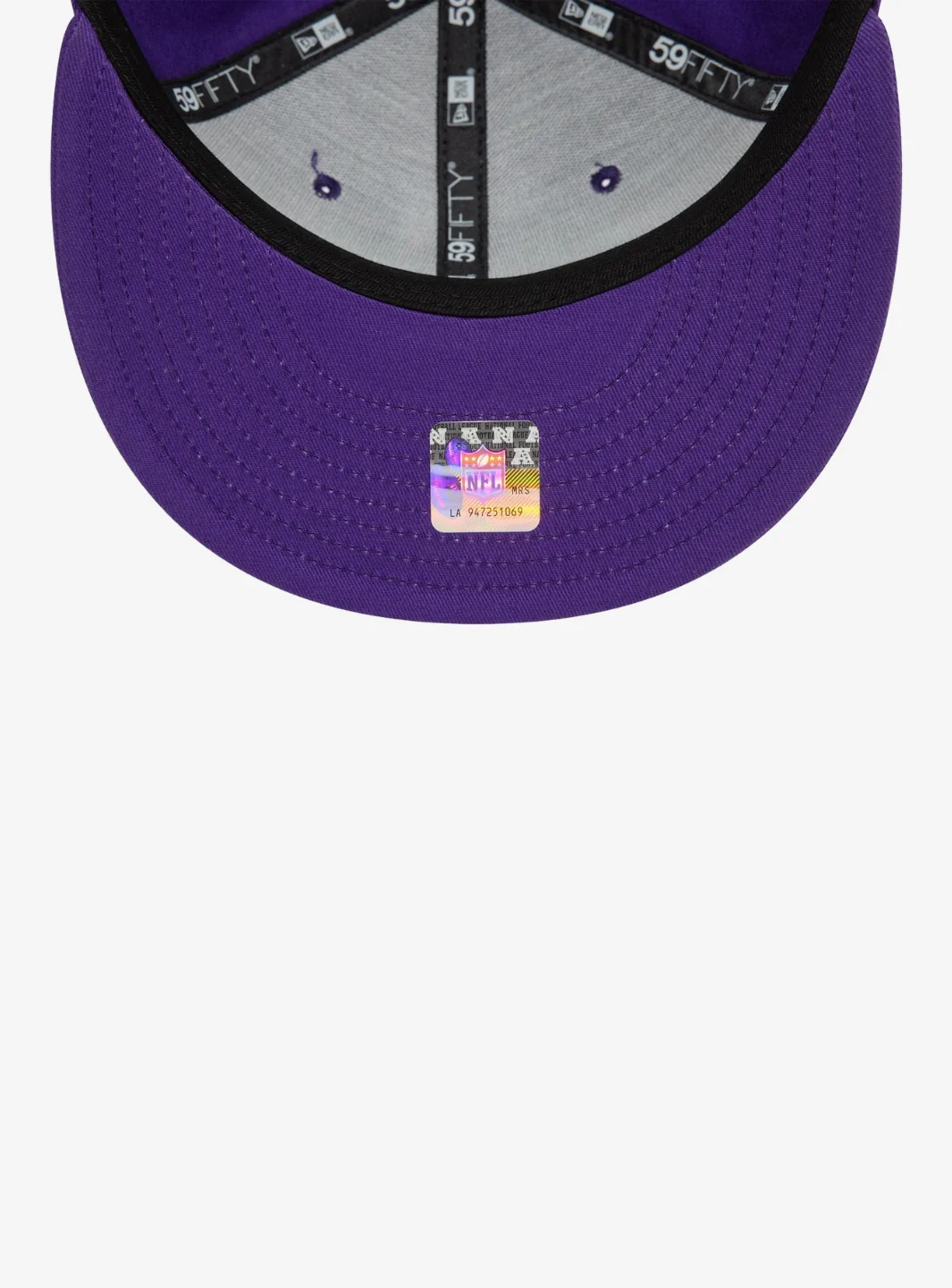 New Era Minnesota Vikings NFL Official Team Colors 59FIFTY Fitted Cap - Image 5
