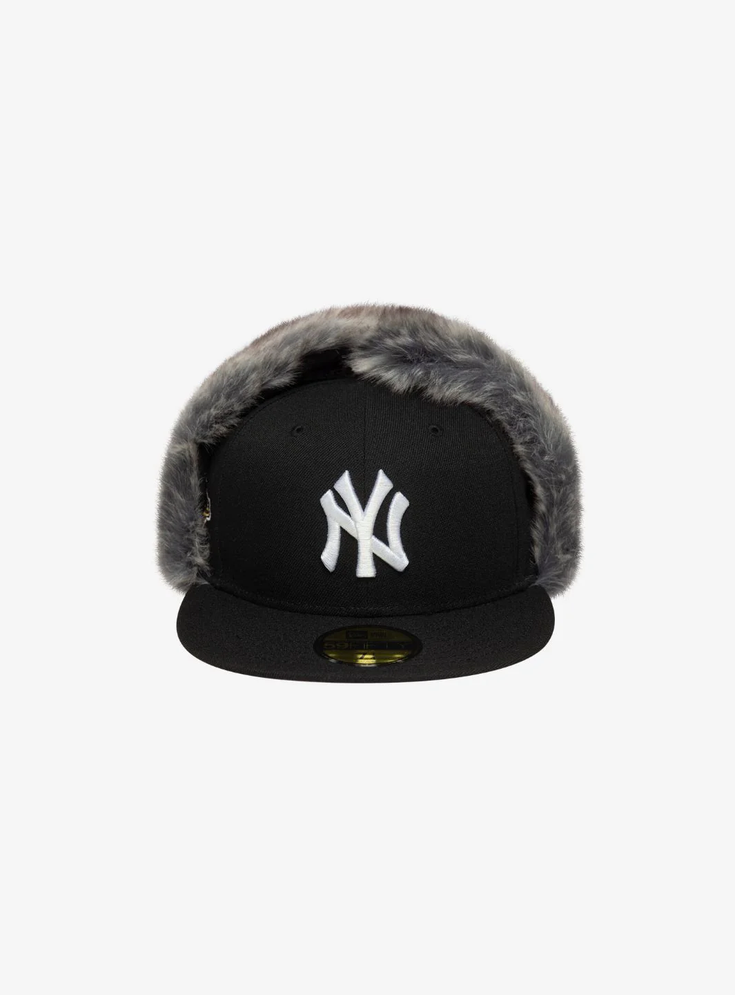 New Era New York Yankees 59FIFTY Winter Dog Ear Fitted Cap - Image 2