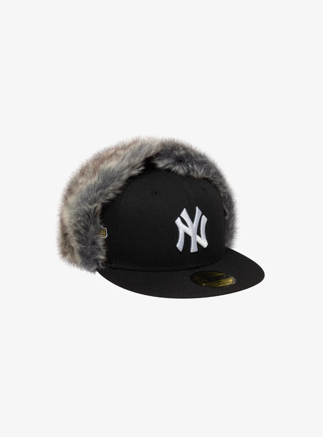 New Era New York Yankees 59FIFTY Winter Dog Ear Fitted Cap - Image 3