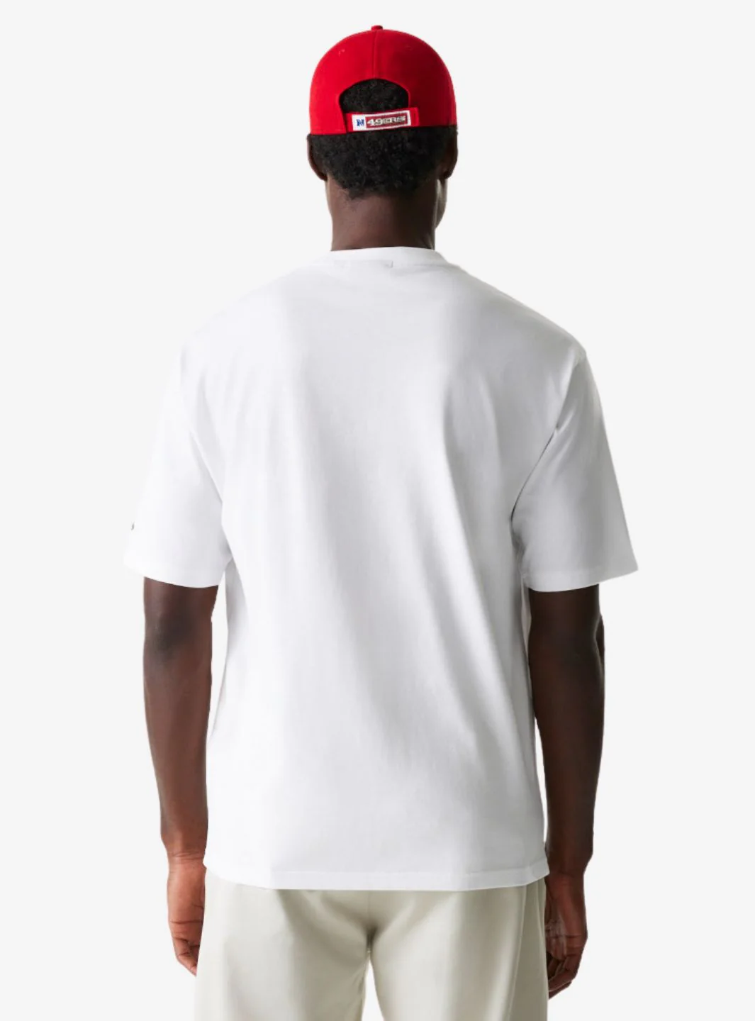 New Era San Francisco 49ers NFL Super Bowl White Oversized T-Shirt - Image 4