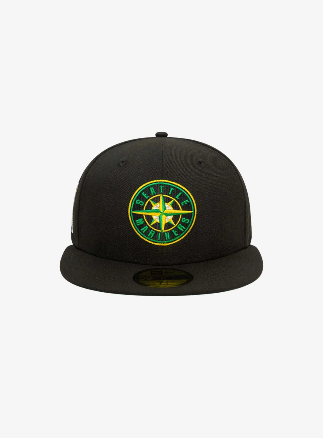 New Era Seattle Mariners MLB Cooperstown Alt 59FIFTY Black Fitted Cap - Image 2