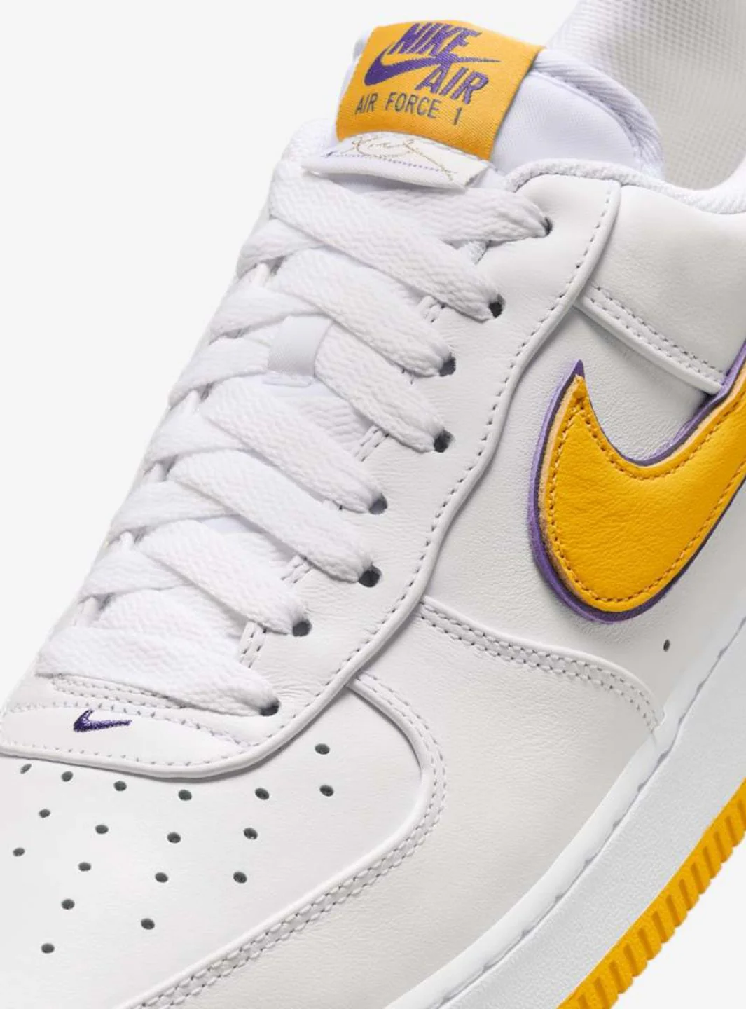 Nike Air Force 1 Low Retro QS Kobe Bryant Lakers Home - Image 3