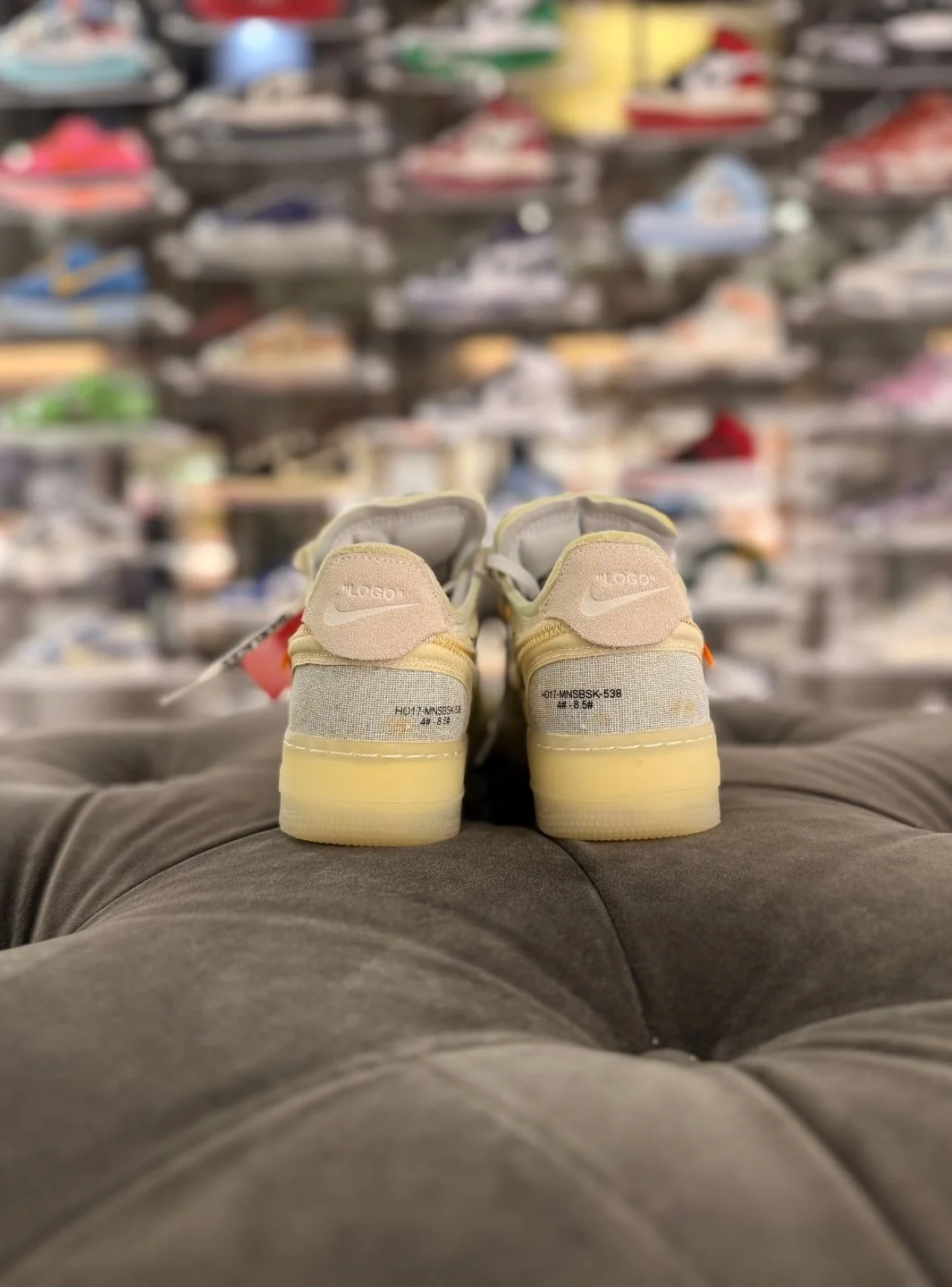 Nike Air Force 1 Low Off-White - Usato 10/10 - Image 4