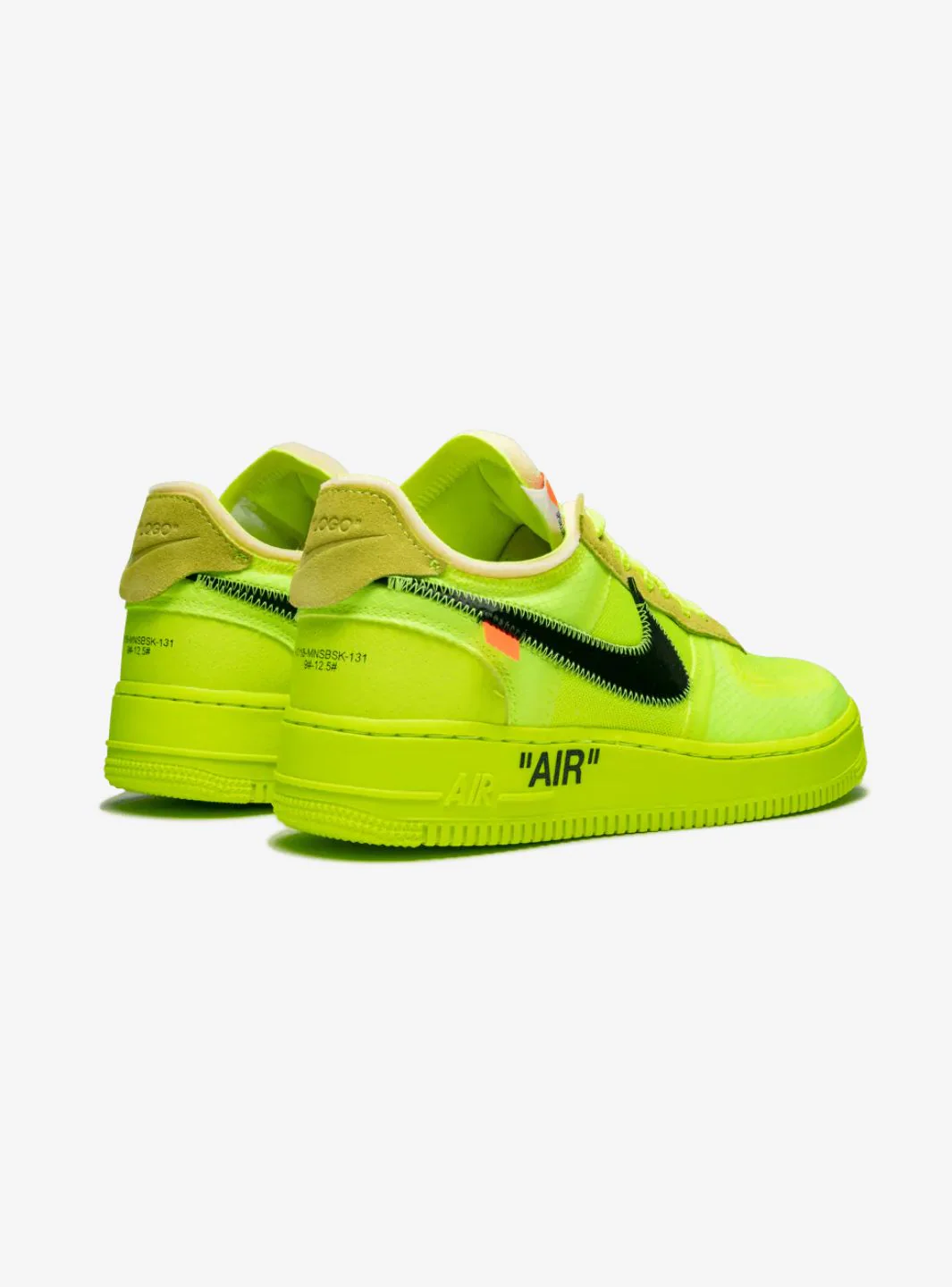 Nike Air Force 1 Low Off-White Volt - Image 4