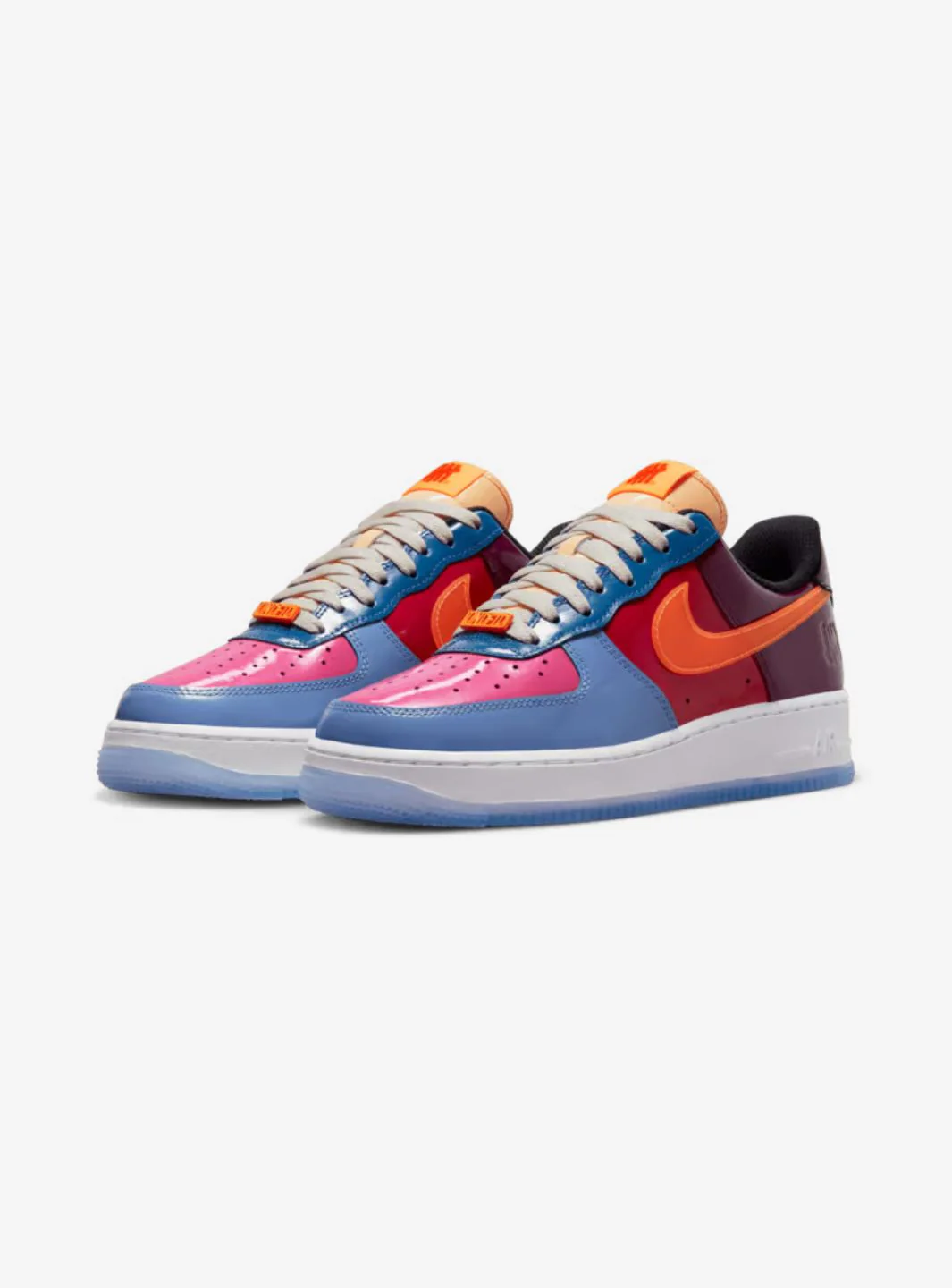 Nike Air Force 1 Low SP Undefeated Multi-Patent Total Orange - Image 2
