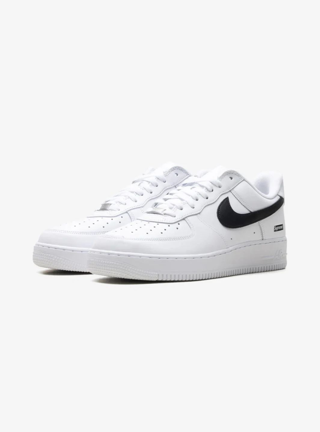 Nike Air Force 1 Low Supreme White Black - Image 2