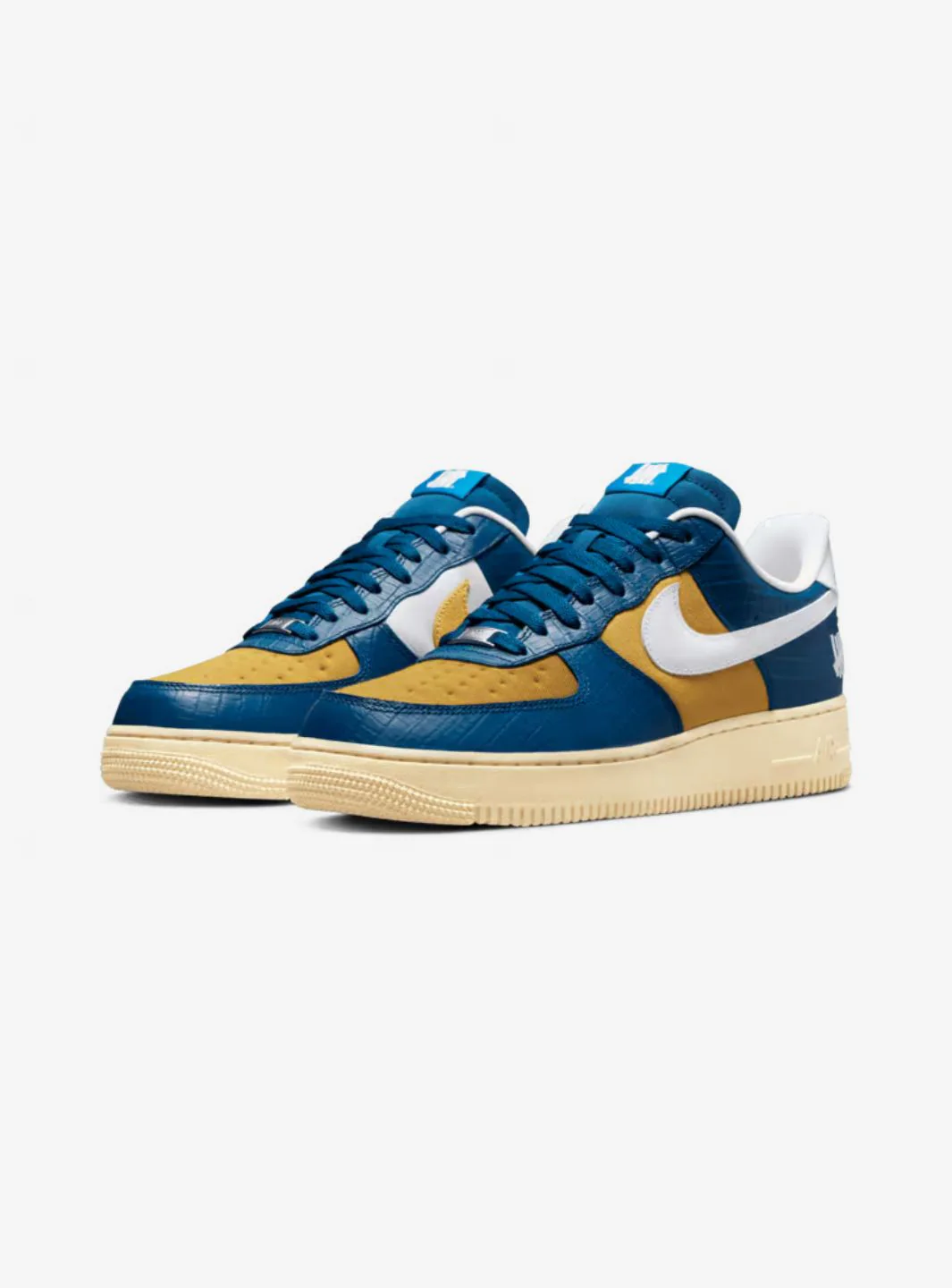 Nike Air Force 1 Low SP Undefeated 5 On It Blue Yellow Croc - Image 2