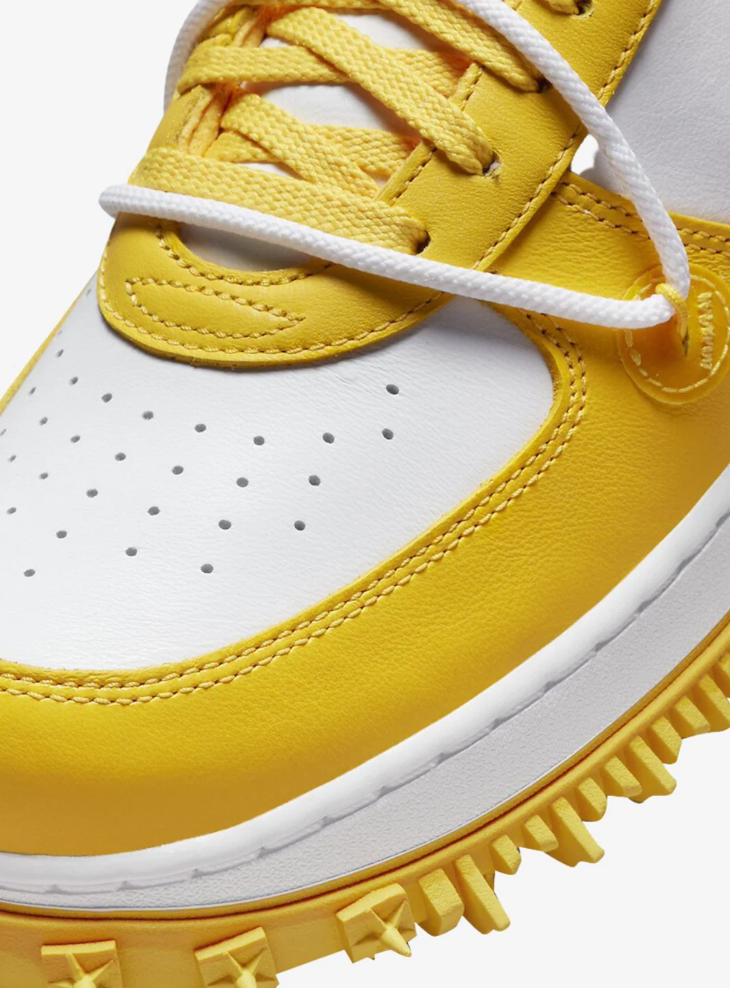Nike Air Force 1 Mid SP Off-White Varsity Maize - Image 11
