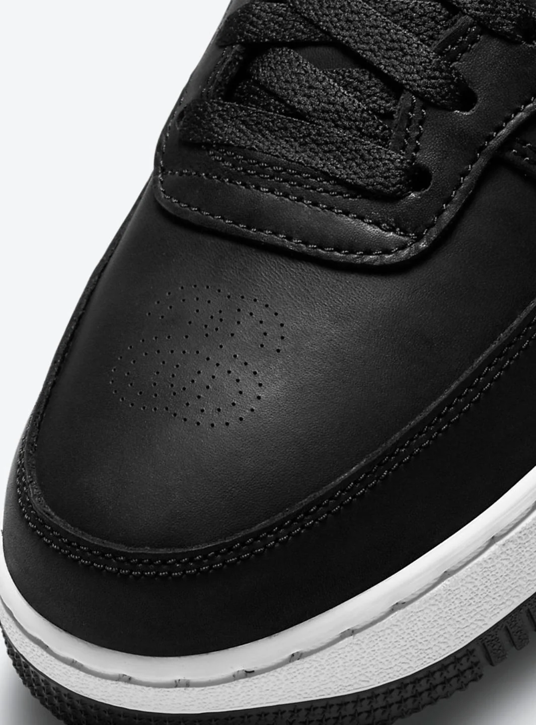 Nike Air Force 1 Mid Stussy Black White - Image 3