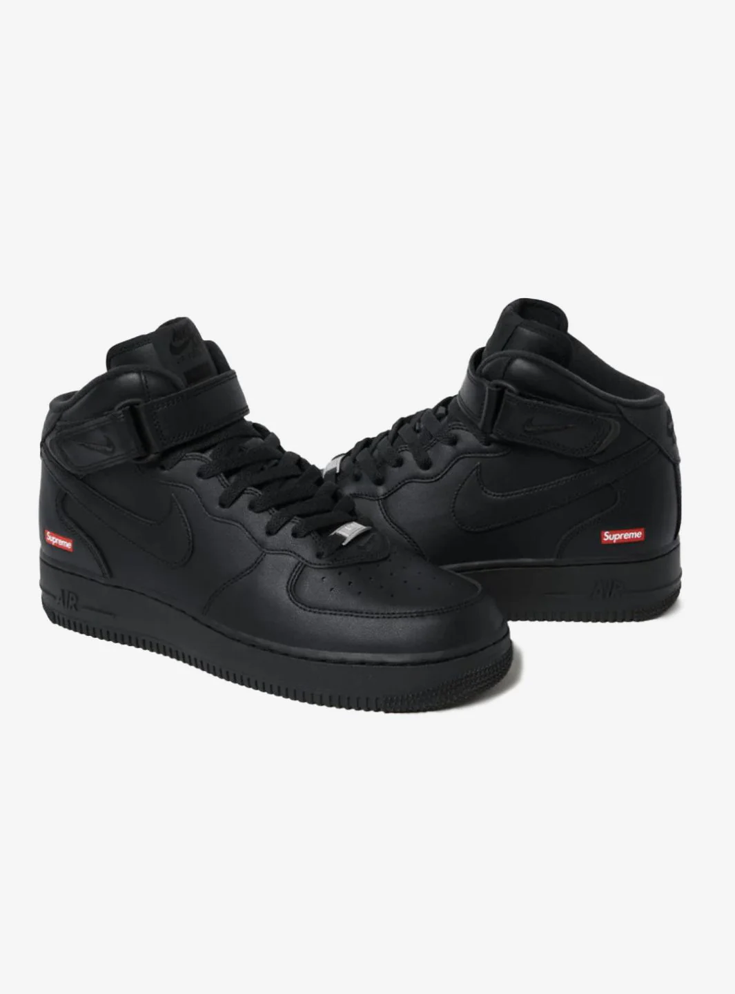 Nike Air Force 1 Mid Supreme Black - Image 5