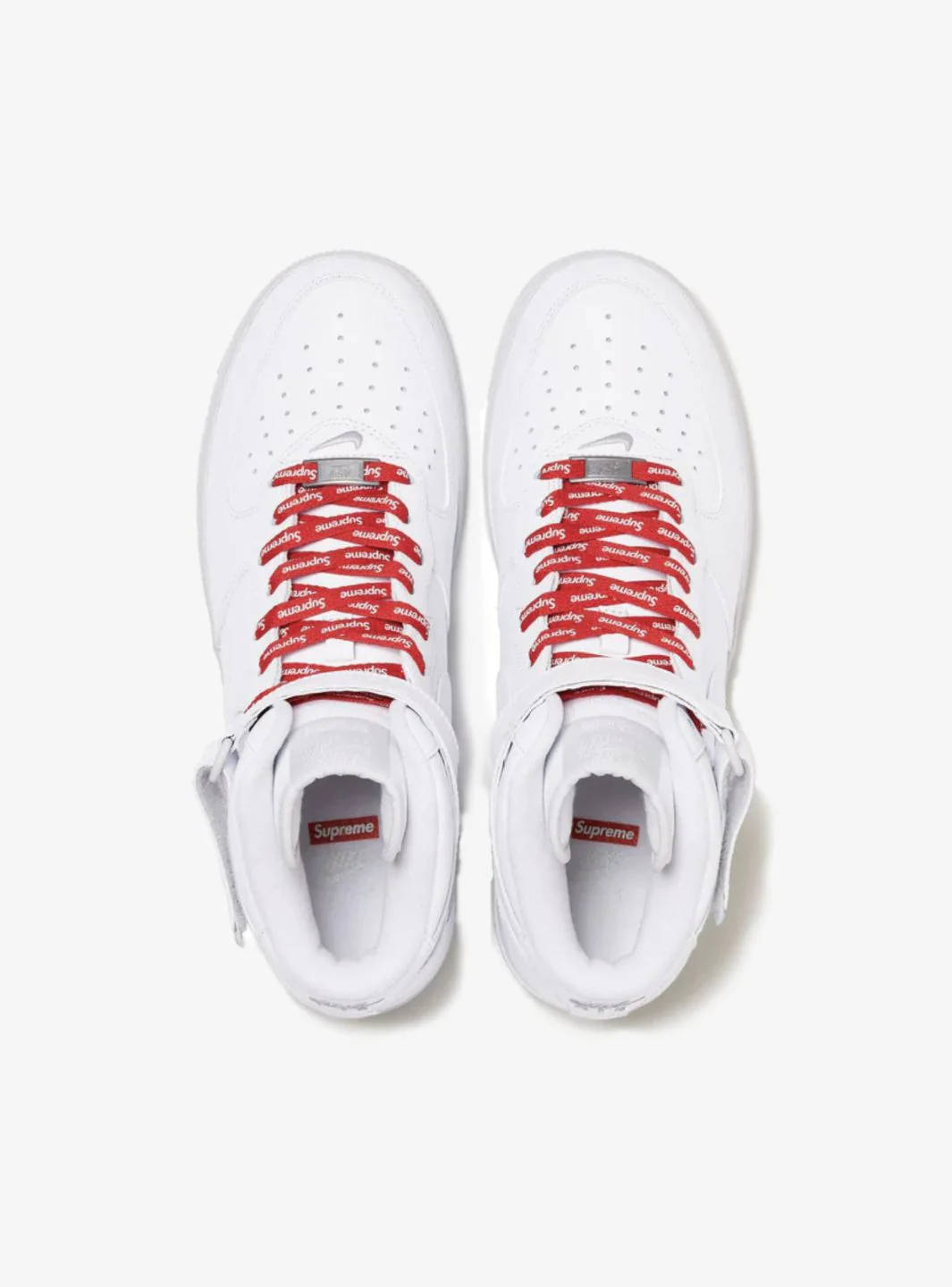 Nike Air Force 1 Mid Supreme White - Image 6