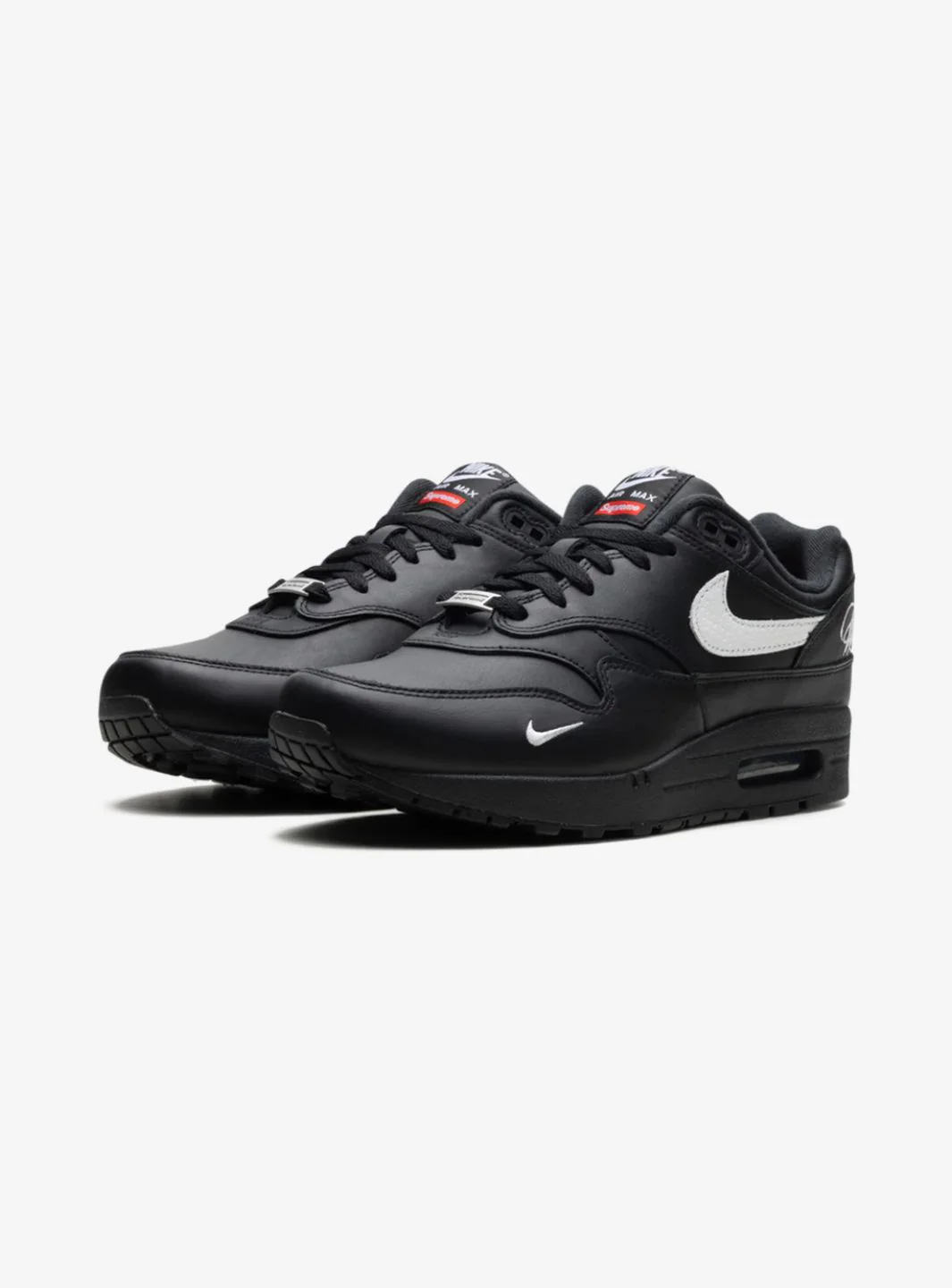 Nike Air Max 1 '87 SP Supreme Black White - Image 2