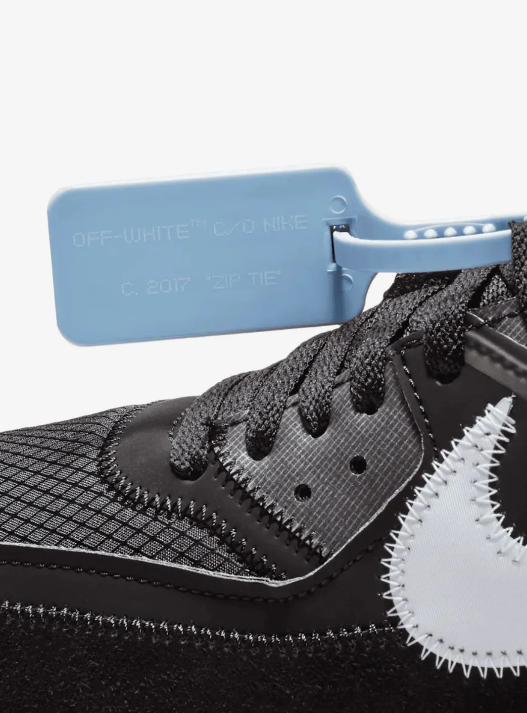 Nike Air Max 90 Off-White Black - Image 3