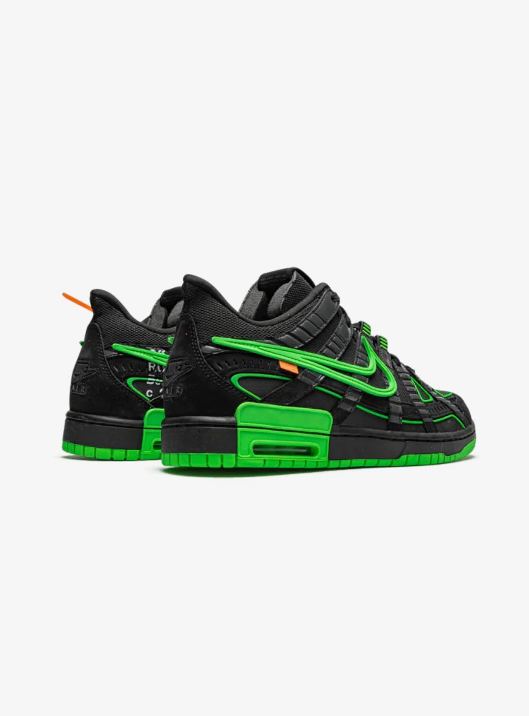 Nike Air Rubber Dunk Off-White Green Strike - Image 3
