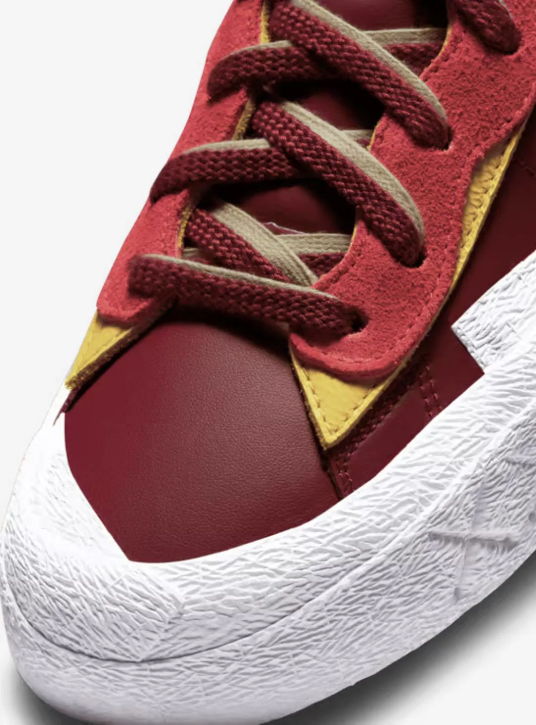 Nike Blazer Low Sacai KAWS Red - Image 3